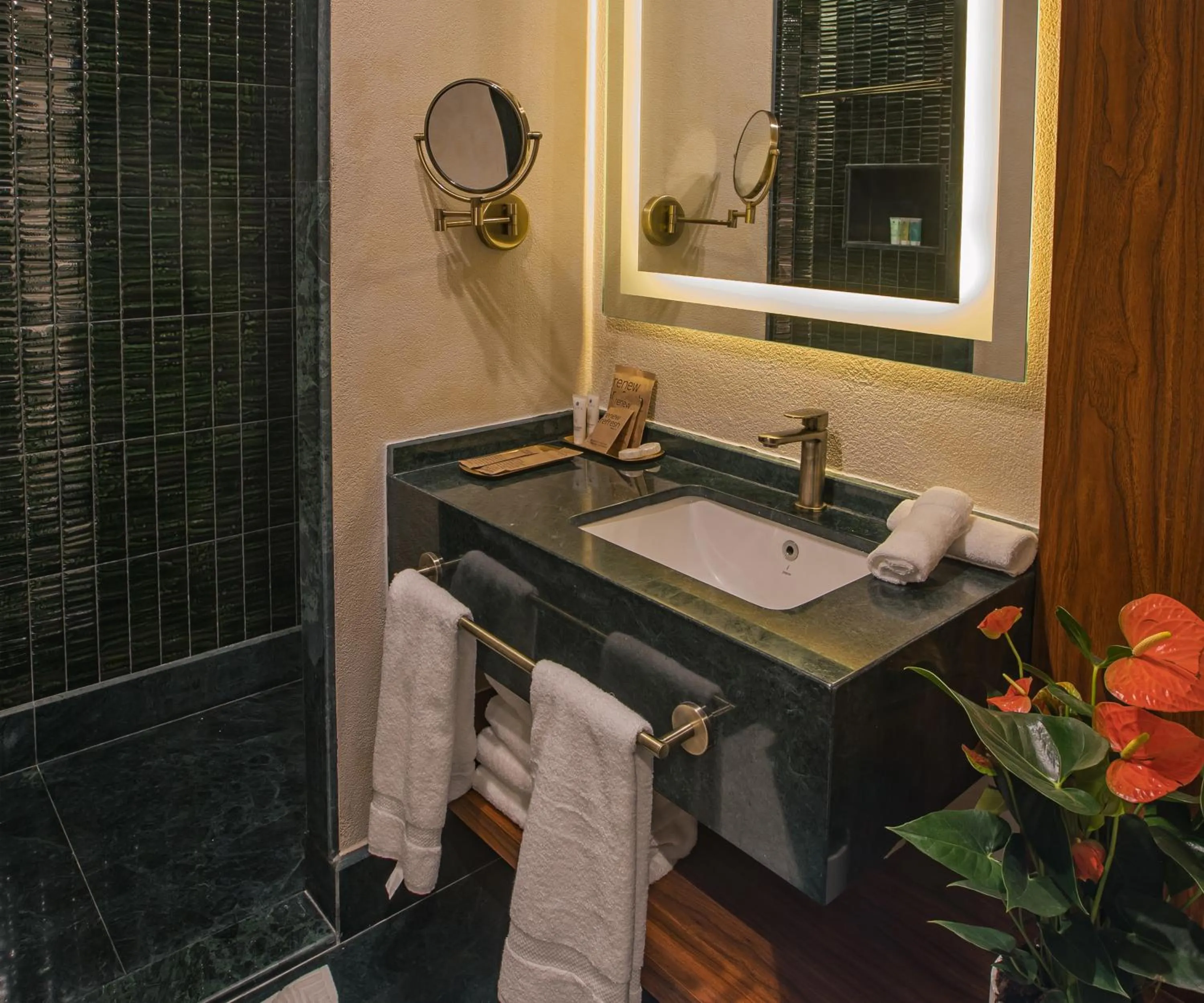 Bathroom in Bratus Hotel