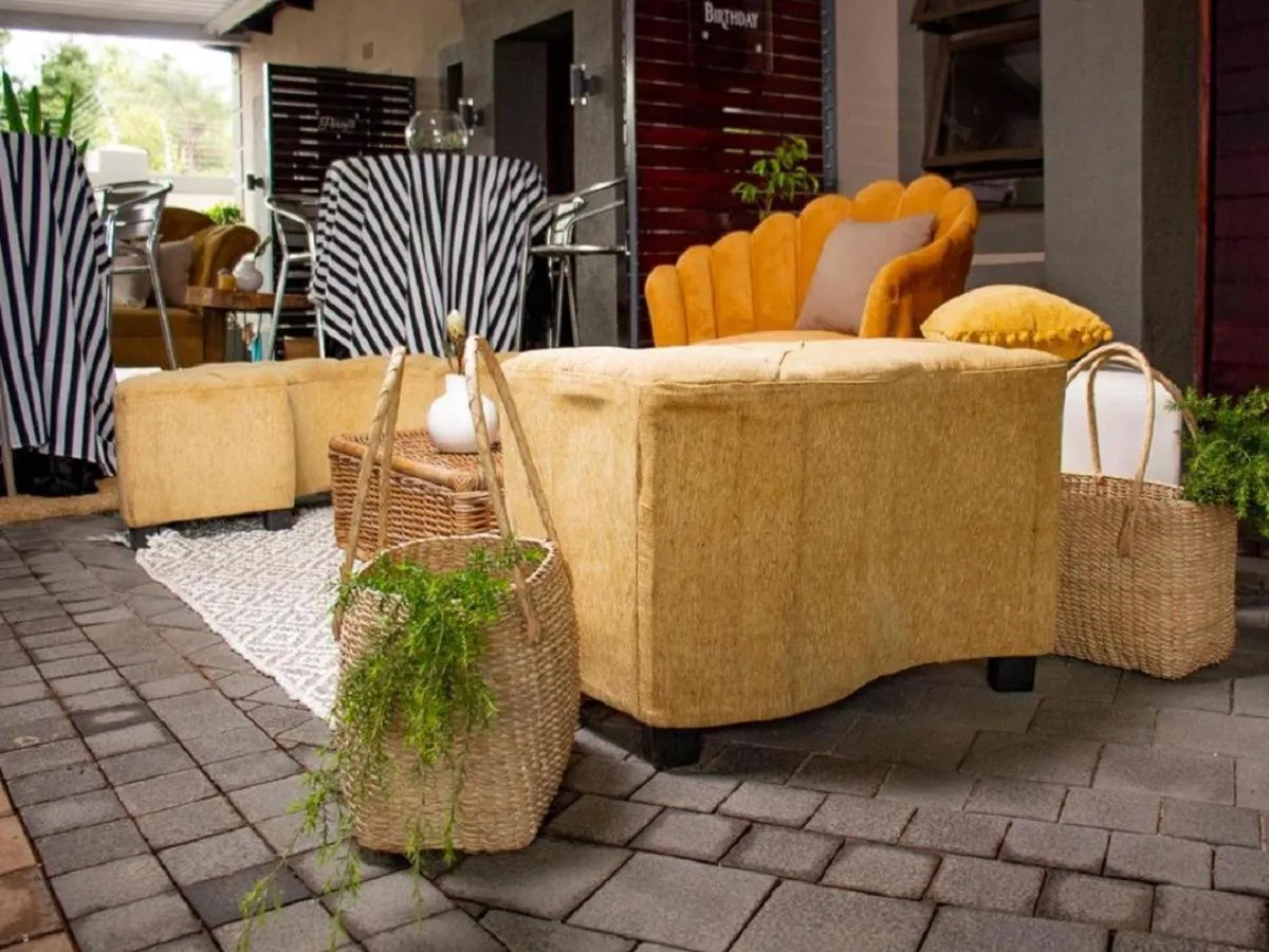 Patio in @ 21 Guest House