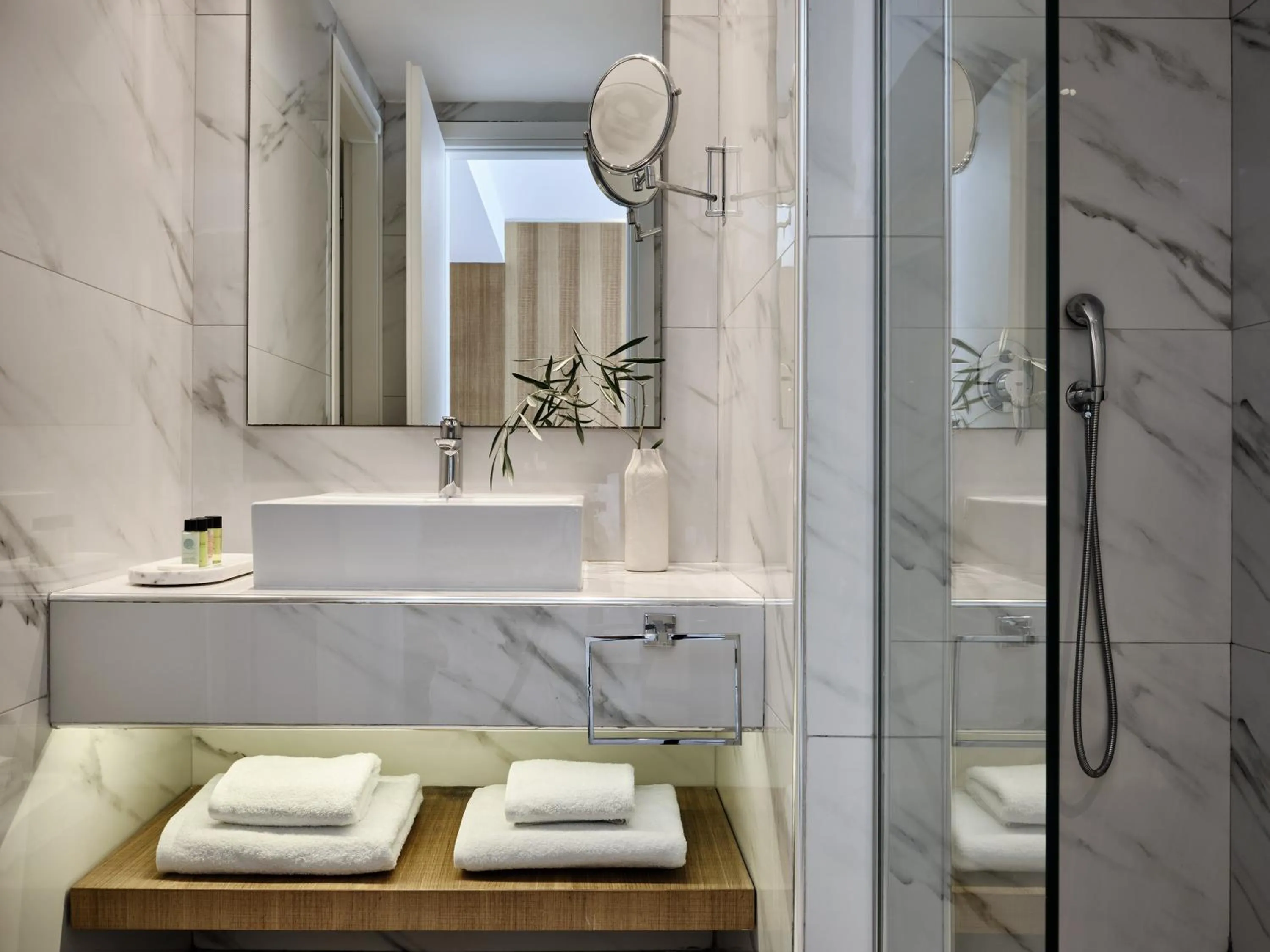 Bathroom in Atlantica Nissaki Beach - Adults Only