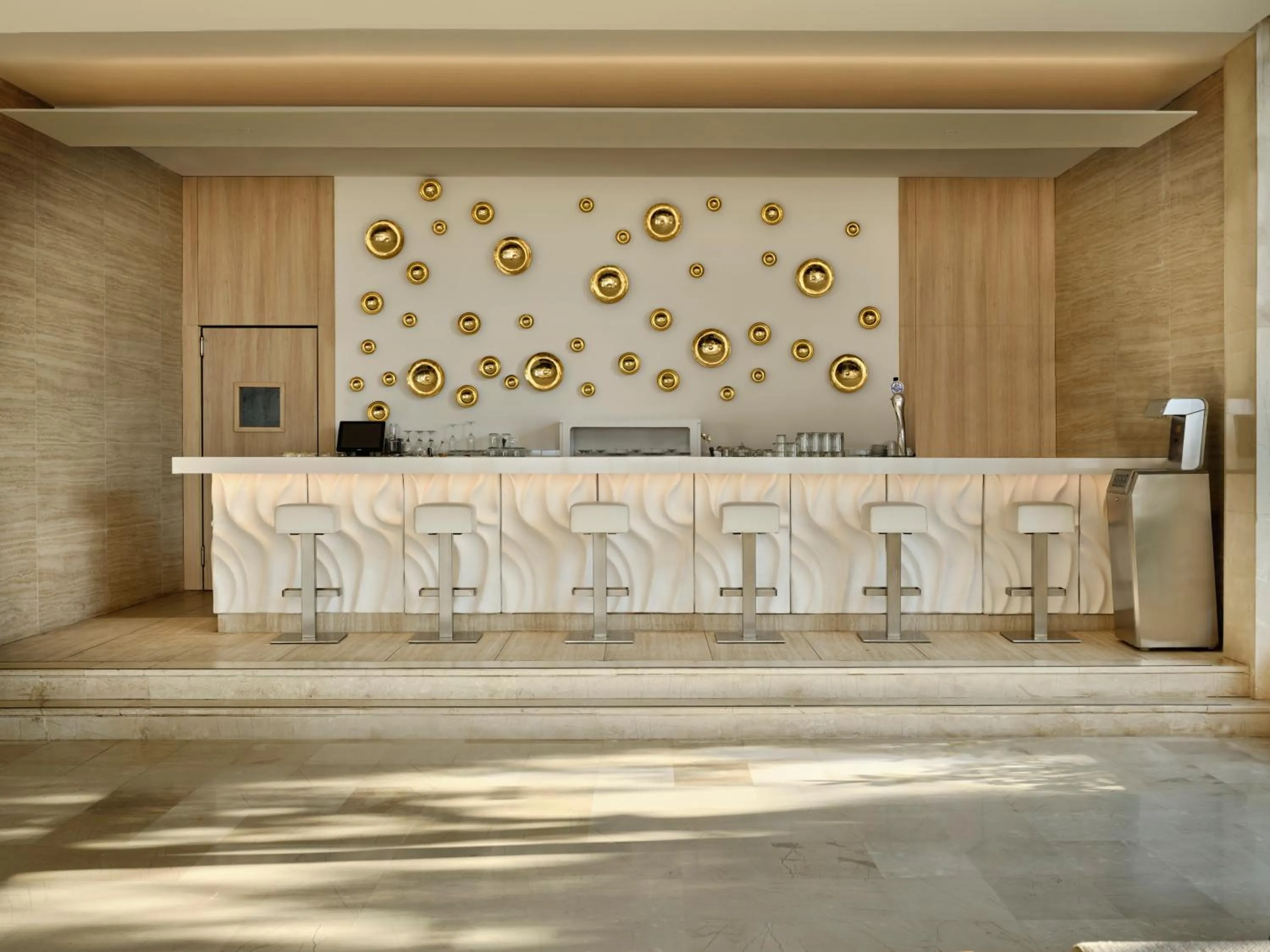 Lounge or bar in Atlantica Nissaki Beach - Adults Only