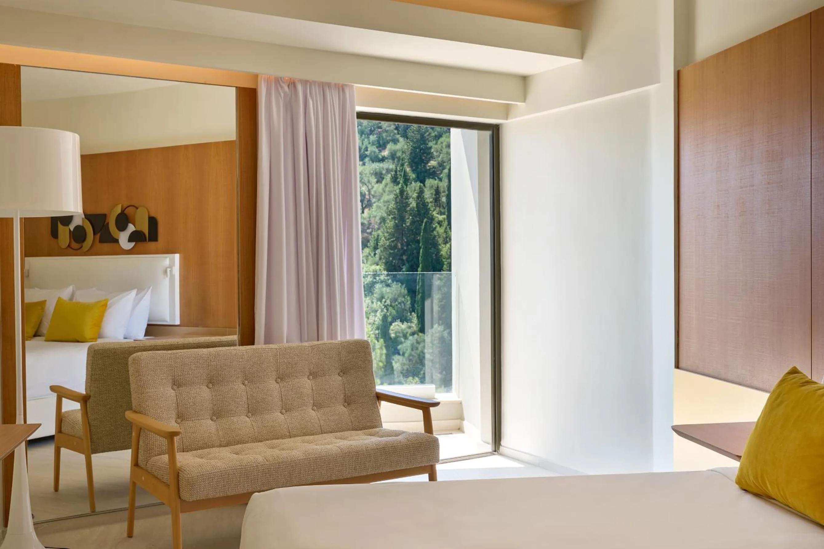 Photo of the whole room, Bed in Atlantica Nissaki Beach - Adults Only