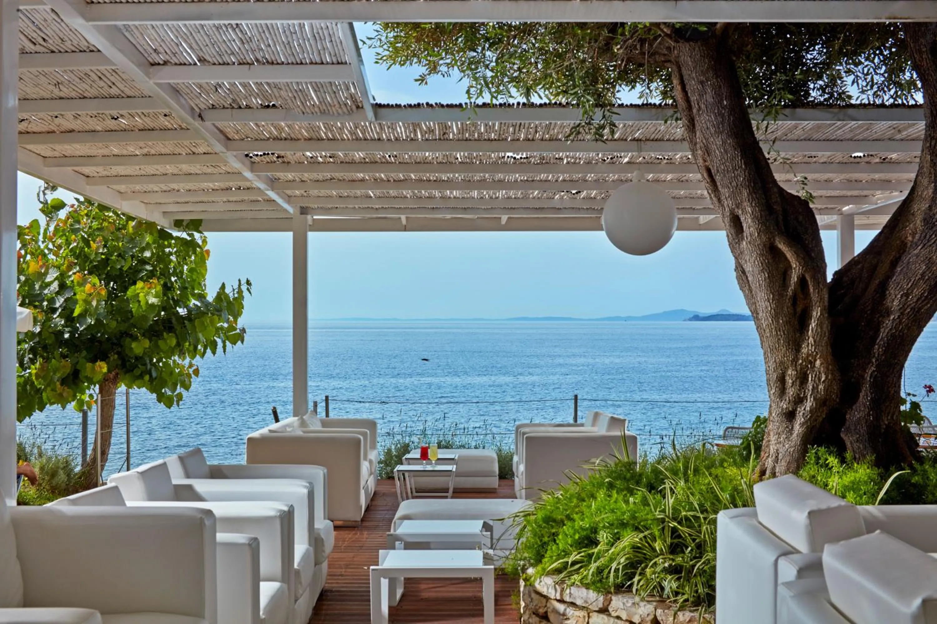 Lounge or bar in Atlantica Nissaki Beach - Adults Only