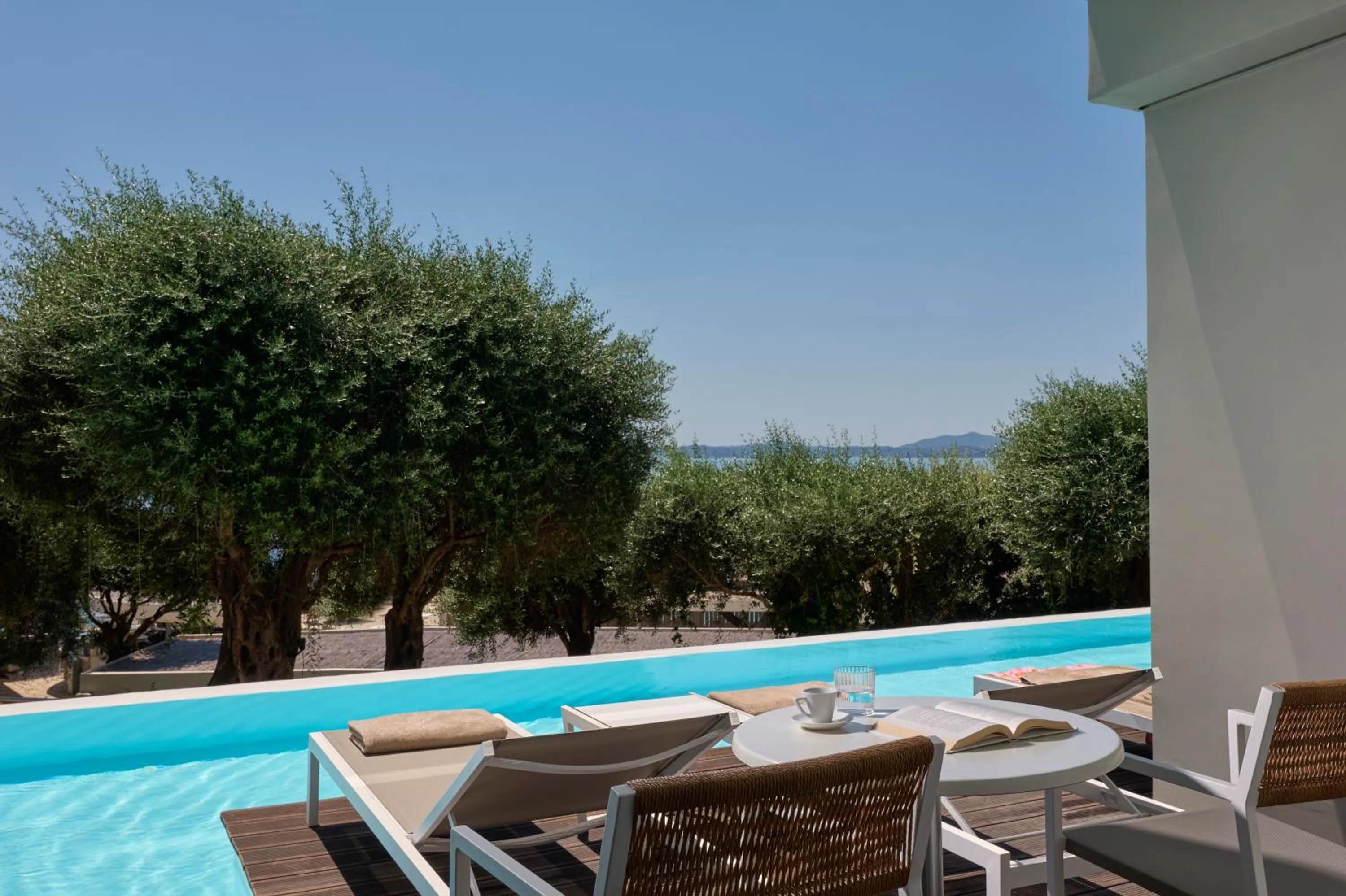 Patio in Atlantica Nissaki Beach - Adults Only