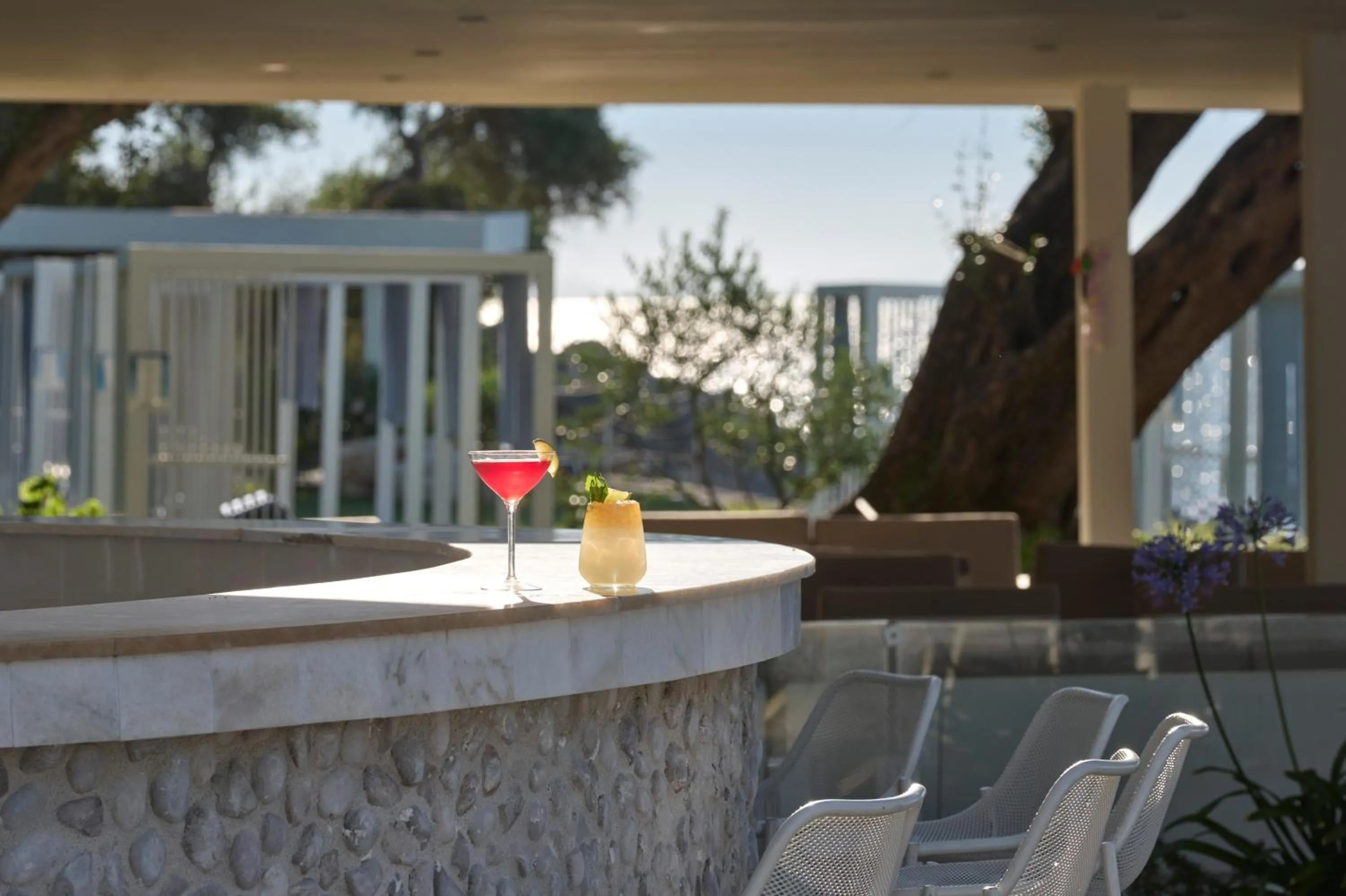 Lounge or bar in Atlantica Nissaki Beach - Adults Only