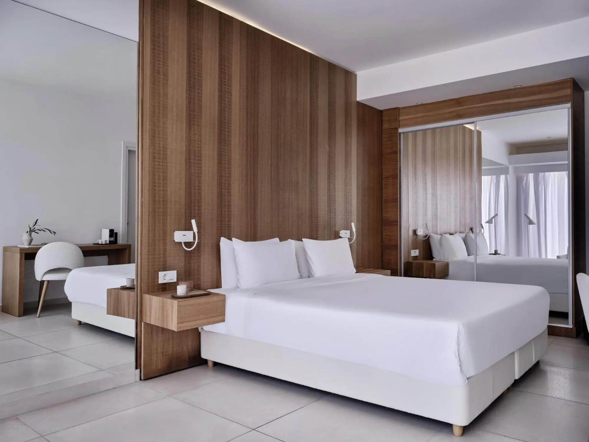 Bed in Atlantica Nissaki Beach - Adults Only