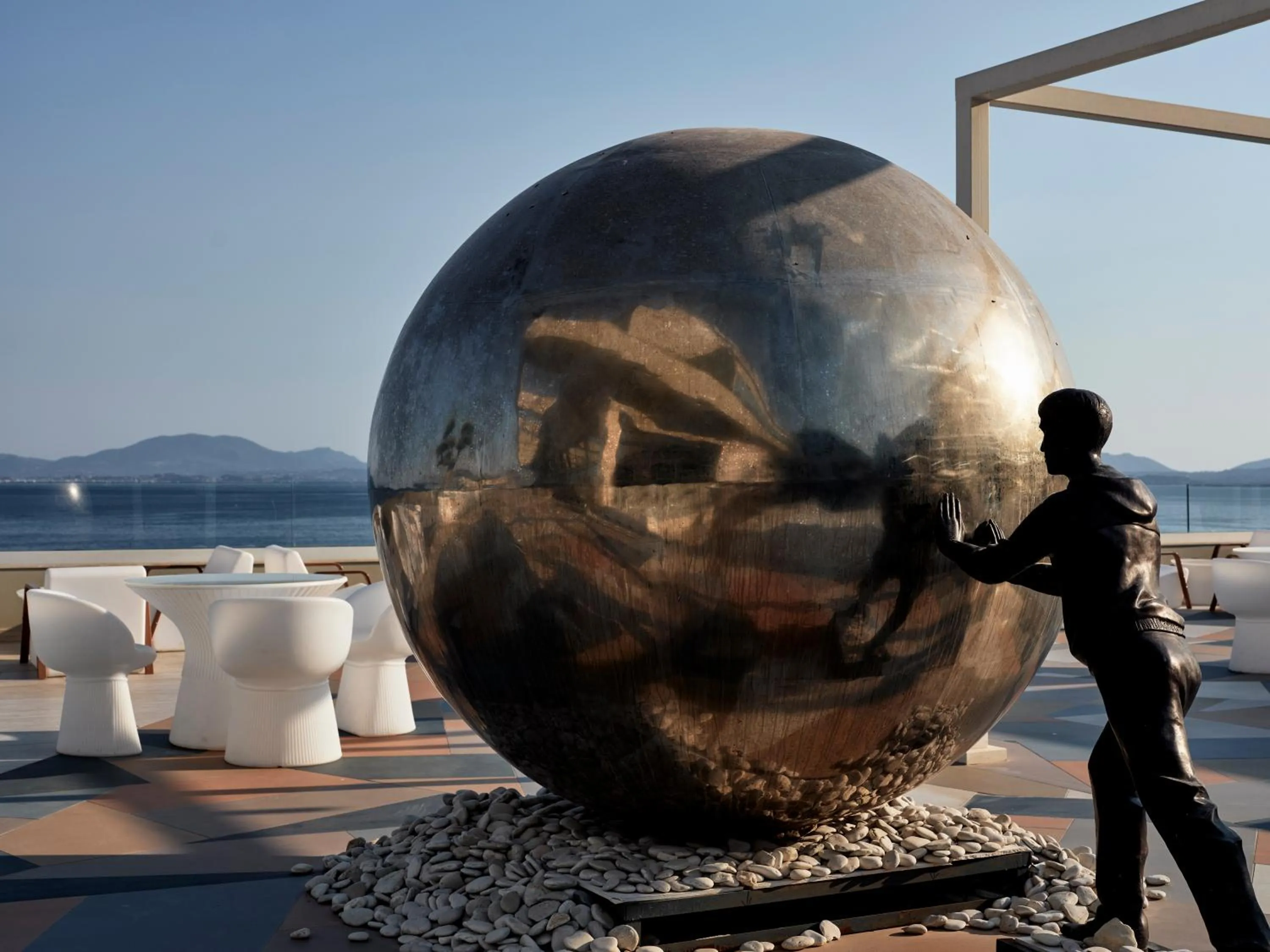 Lounge or bar in Atlantica Nissaki Beach - Adults Only