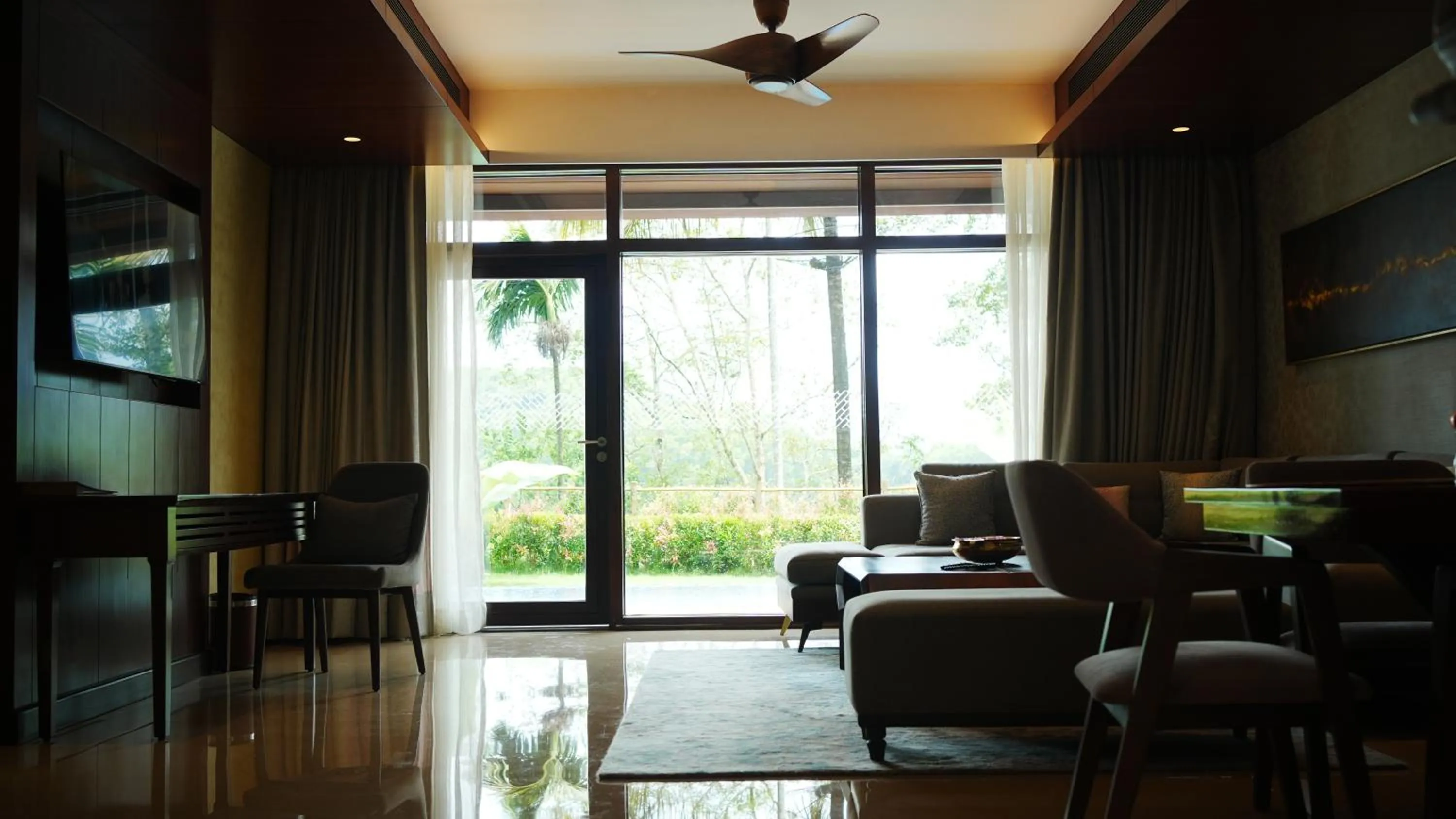 Living room in Taj Wayanad Resort & Spa, Kerala