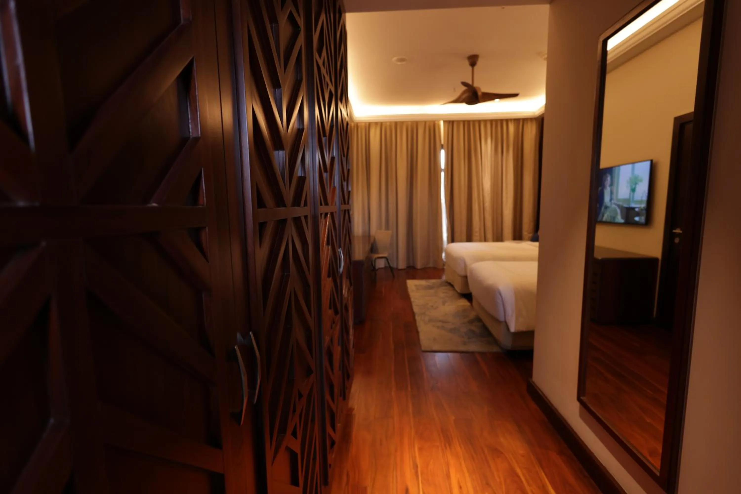 Bathroom, Bed in Taj Wayanad Resort & Spa, Kerala