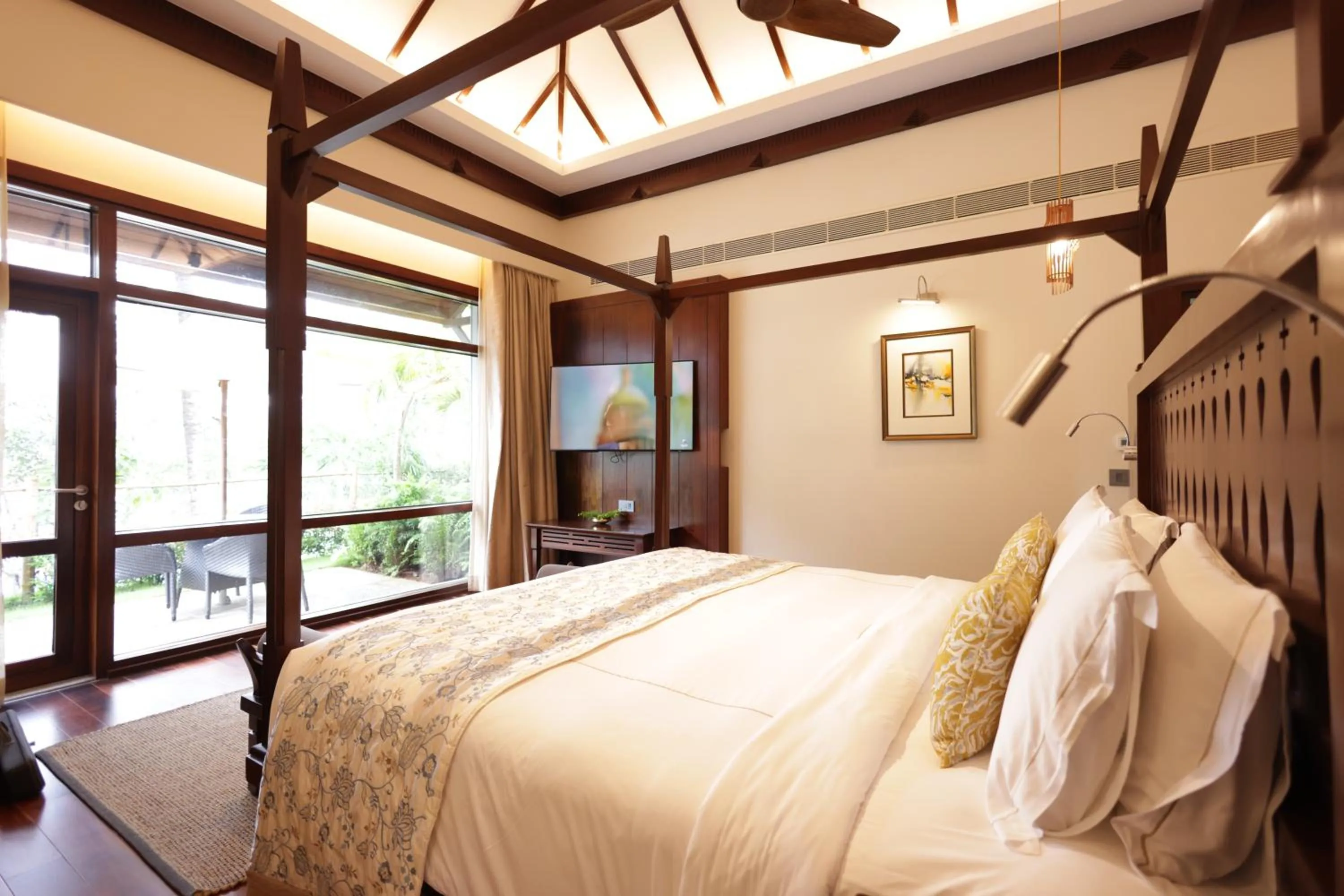 Bed in Taj Wayanad Resort & Spa, Kerala