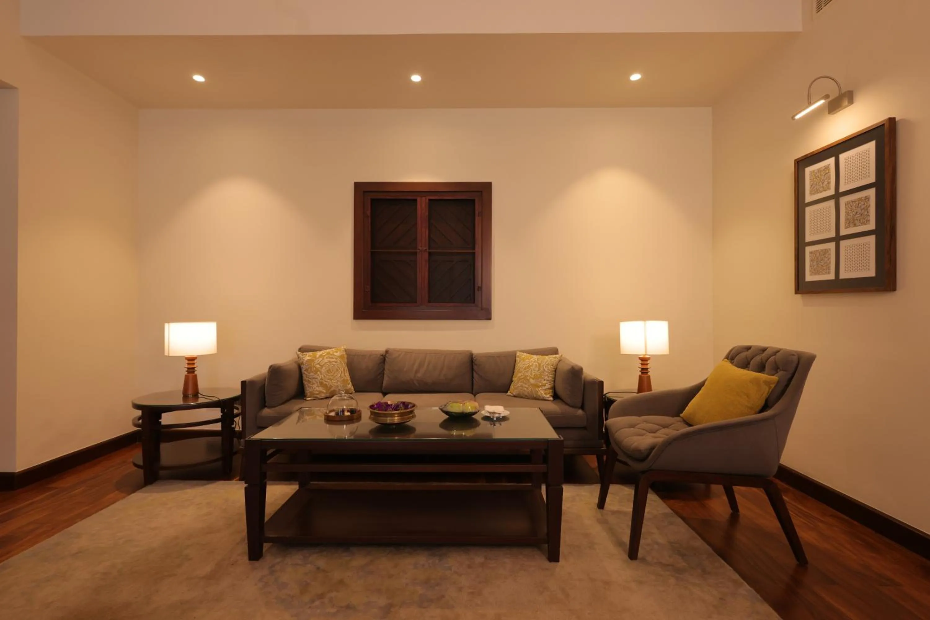 Living room in Taj Wayanad Resort & Spa, Kerala