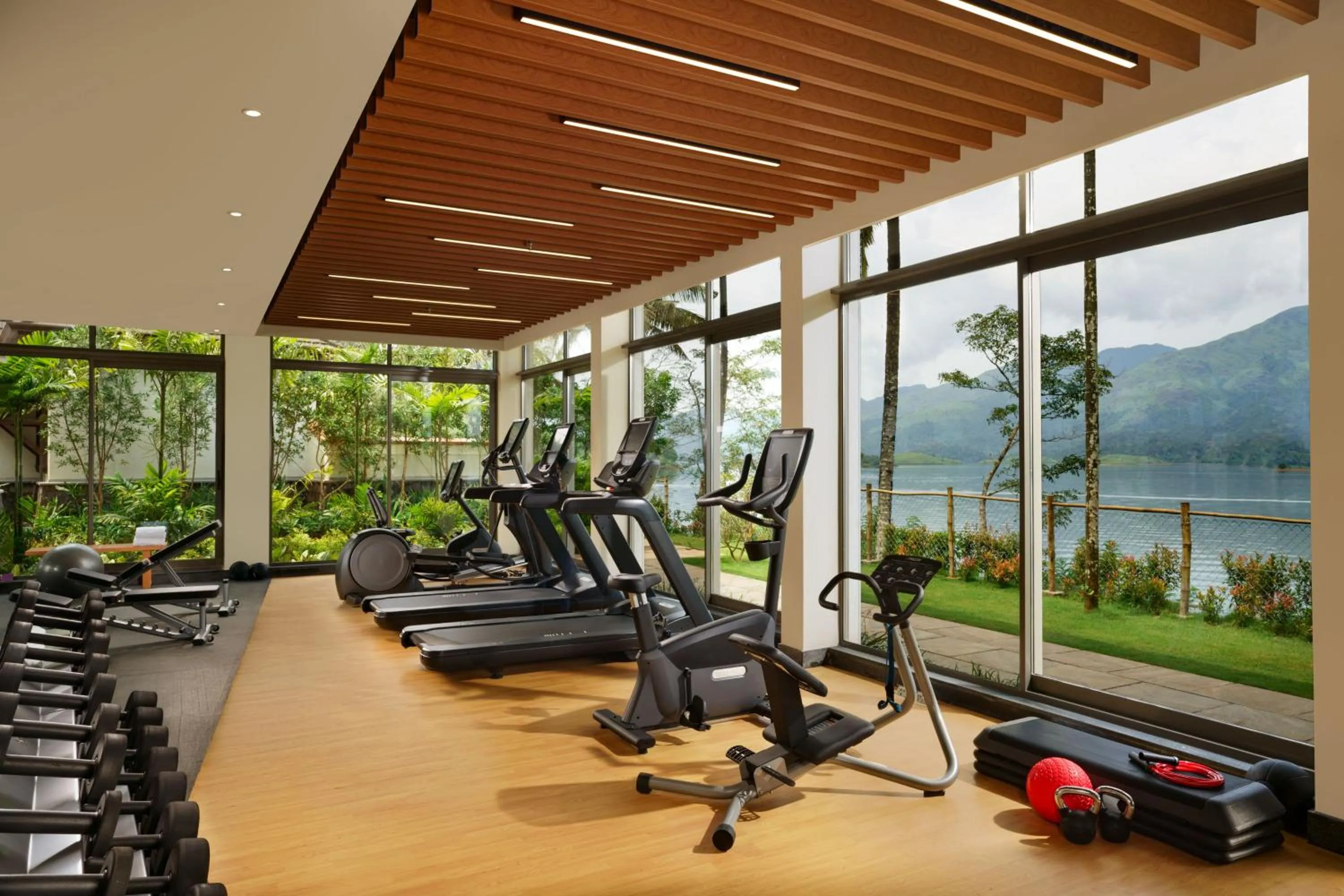 Fitness centre/facilities in Taj Wayanad Resort & Spa, Kerala
