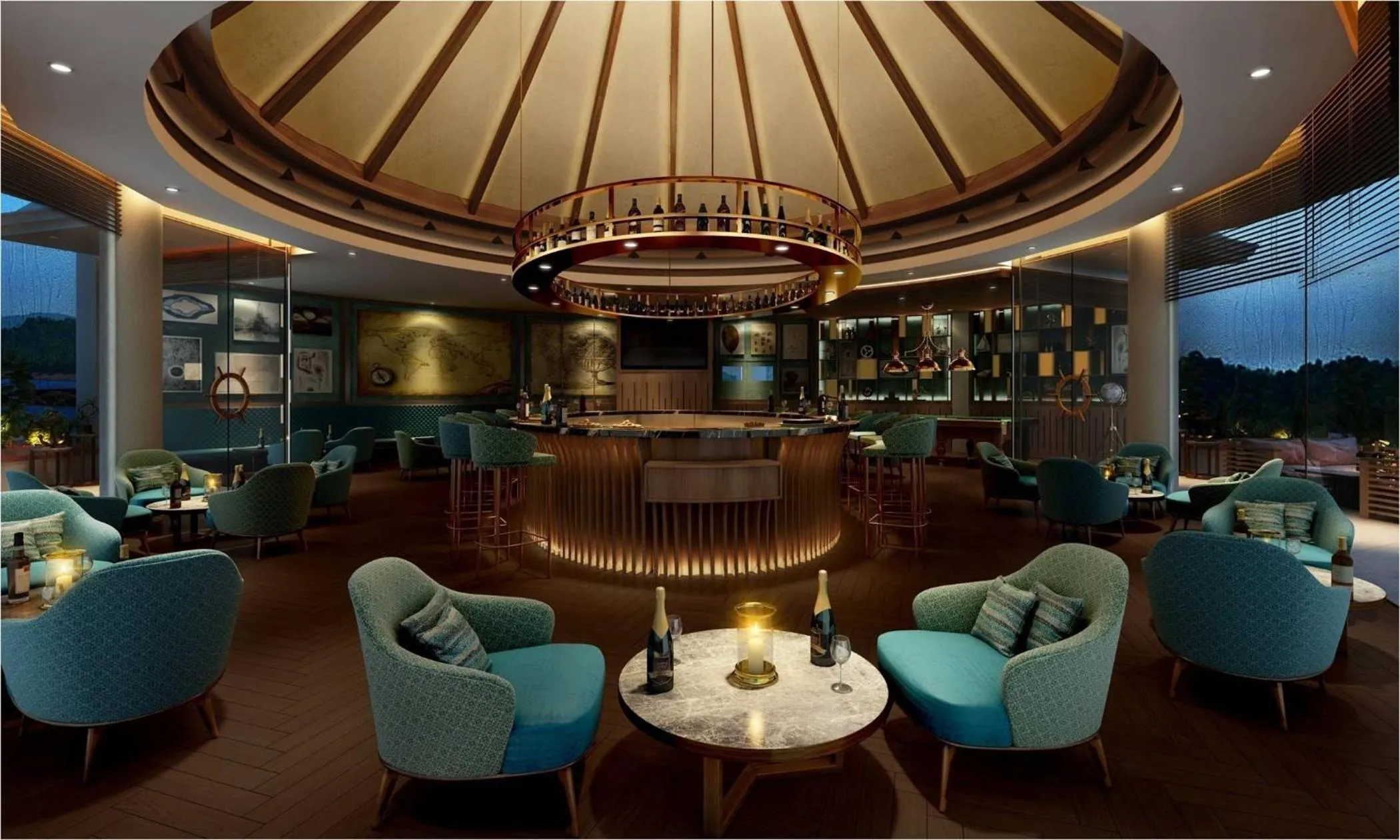 Lounge or bar in Taj Wayanad Resort & Spa, Kerala