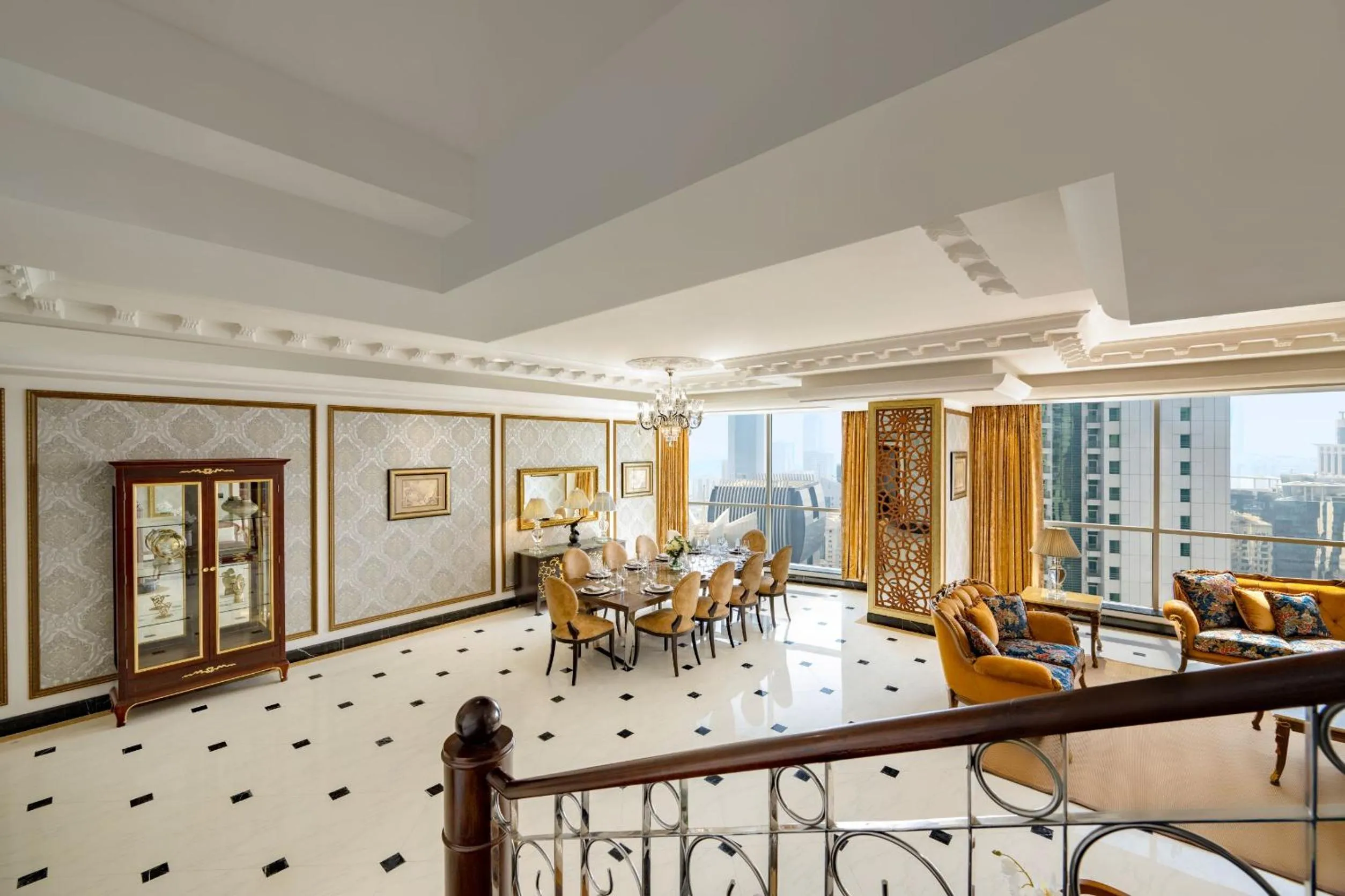 Living room in Dusit Hotel & Suites - Doha