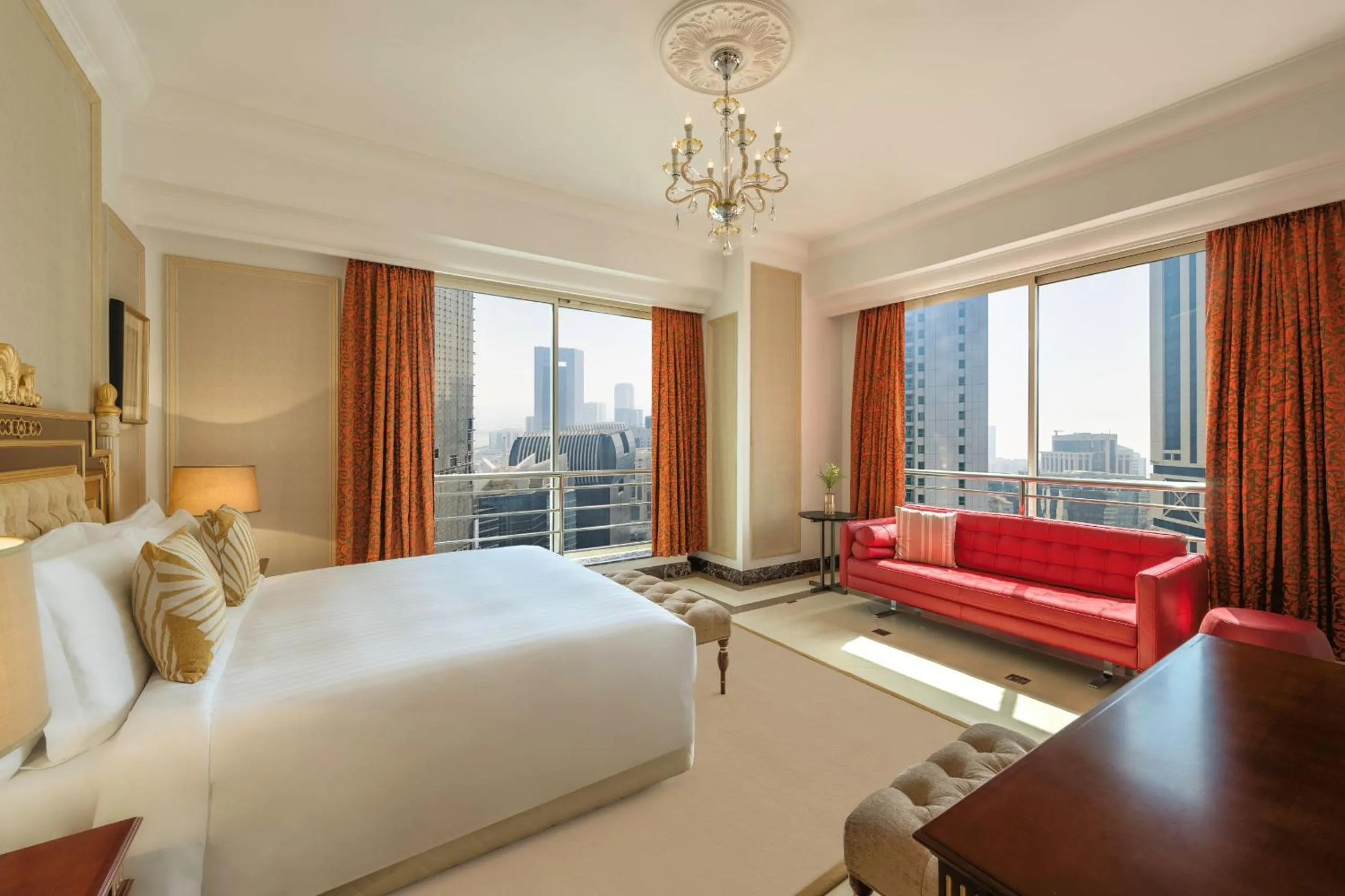 Bed in Dusit Hotel & Suites - Doha