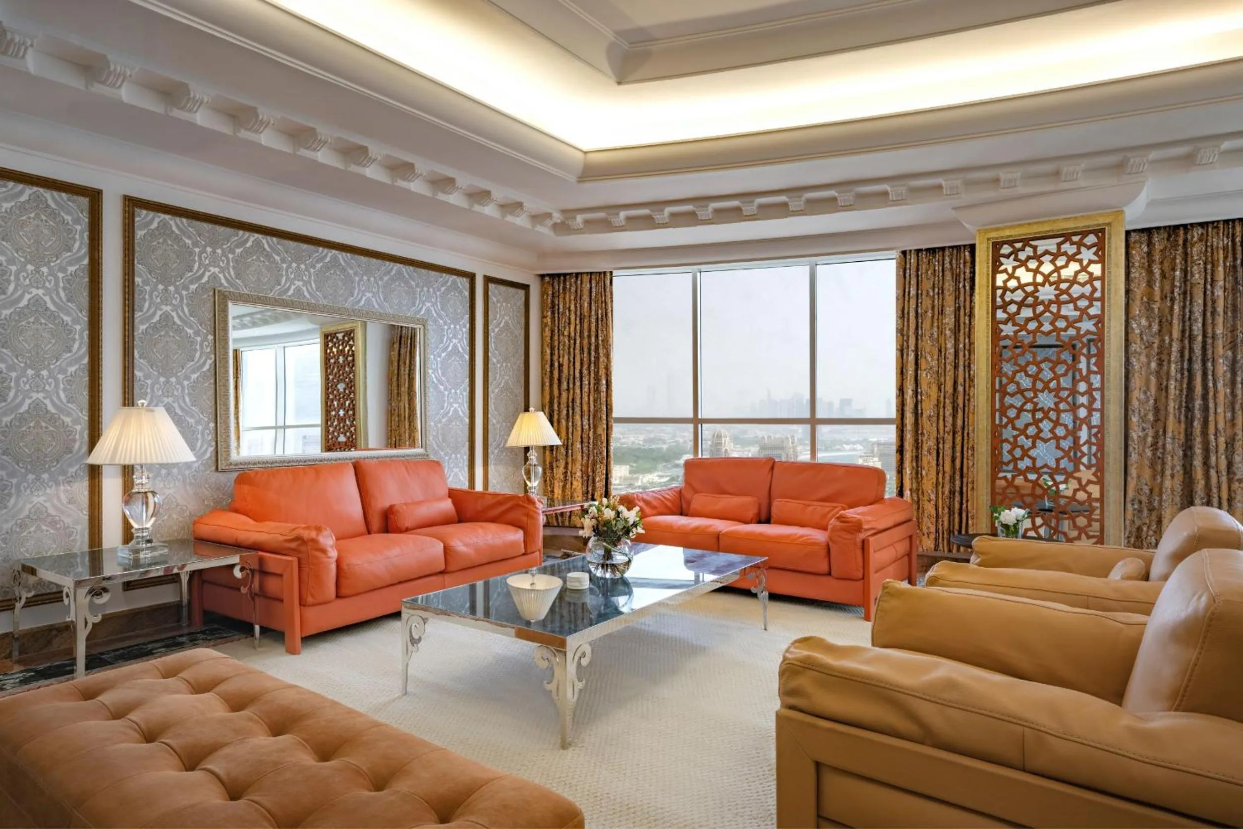 Living room in Dusit Hotel & Suites - Doha