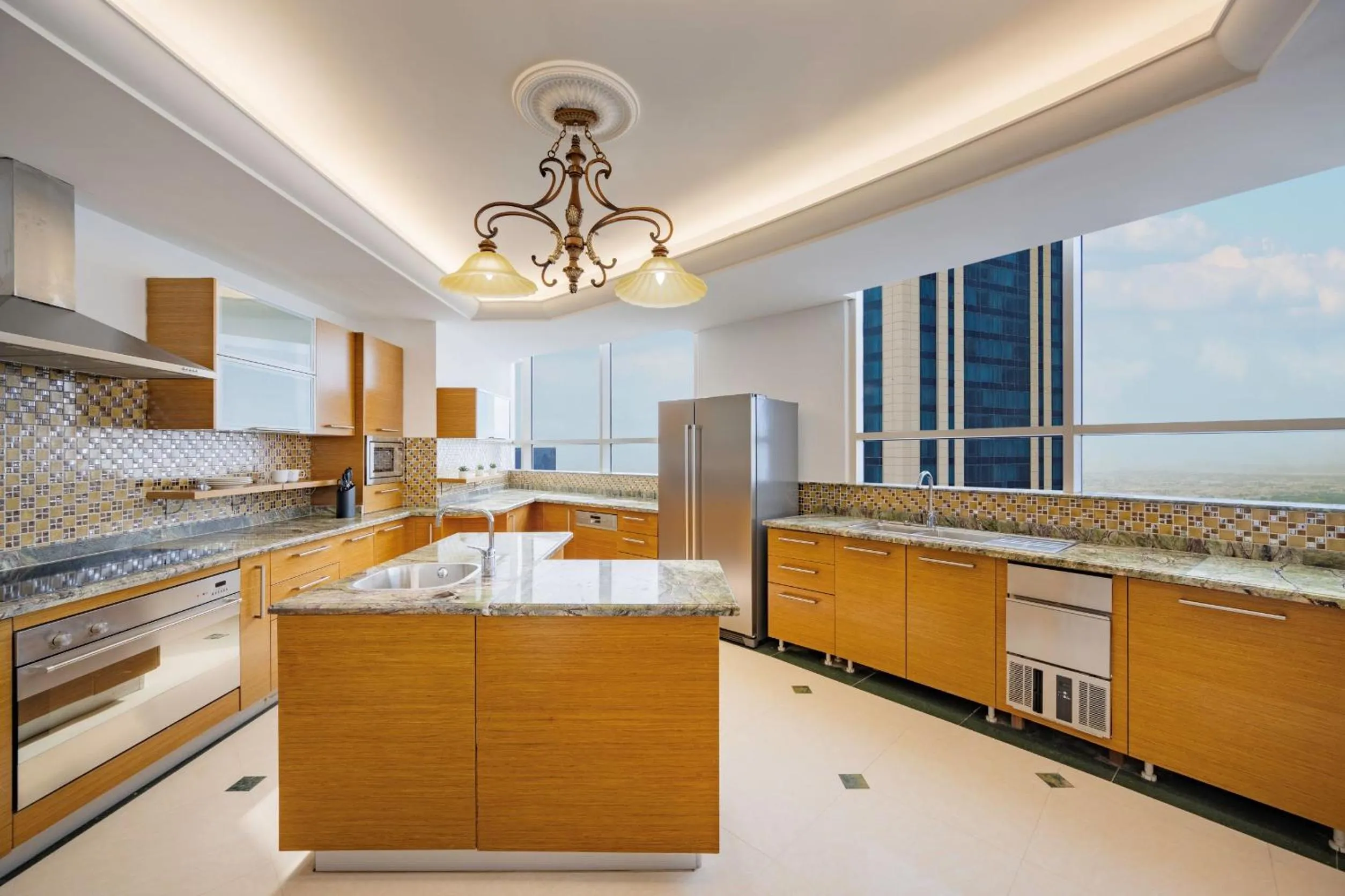 Kitchen or kitchenette in Dusit Hotel & Suites - Doha
