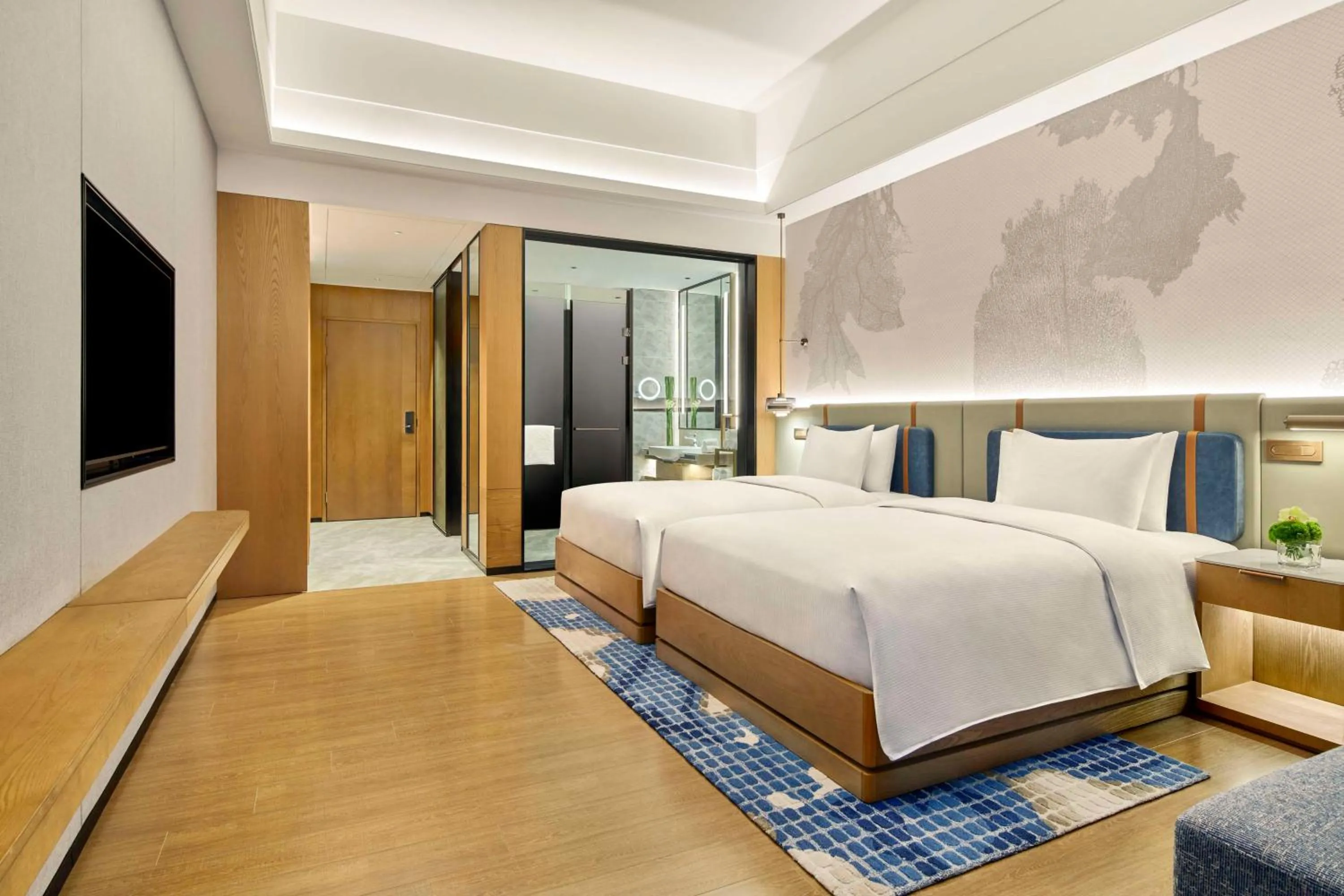 Bedroom, Bed in DoubleTree by Hilton Guangzhou Zengcheng - Canton Fair Free Shuttle Bus