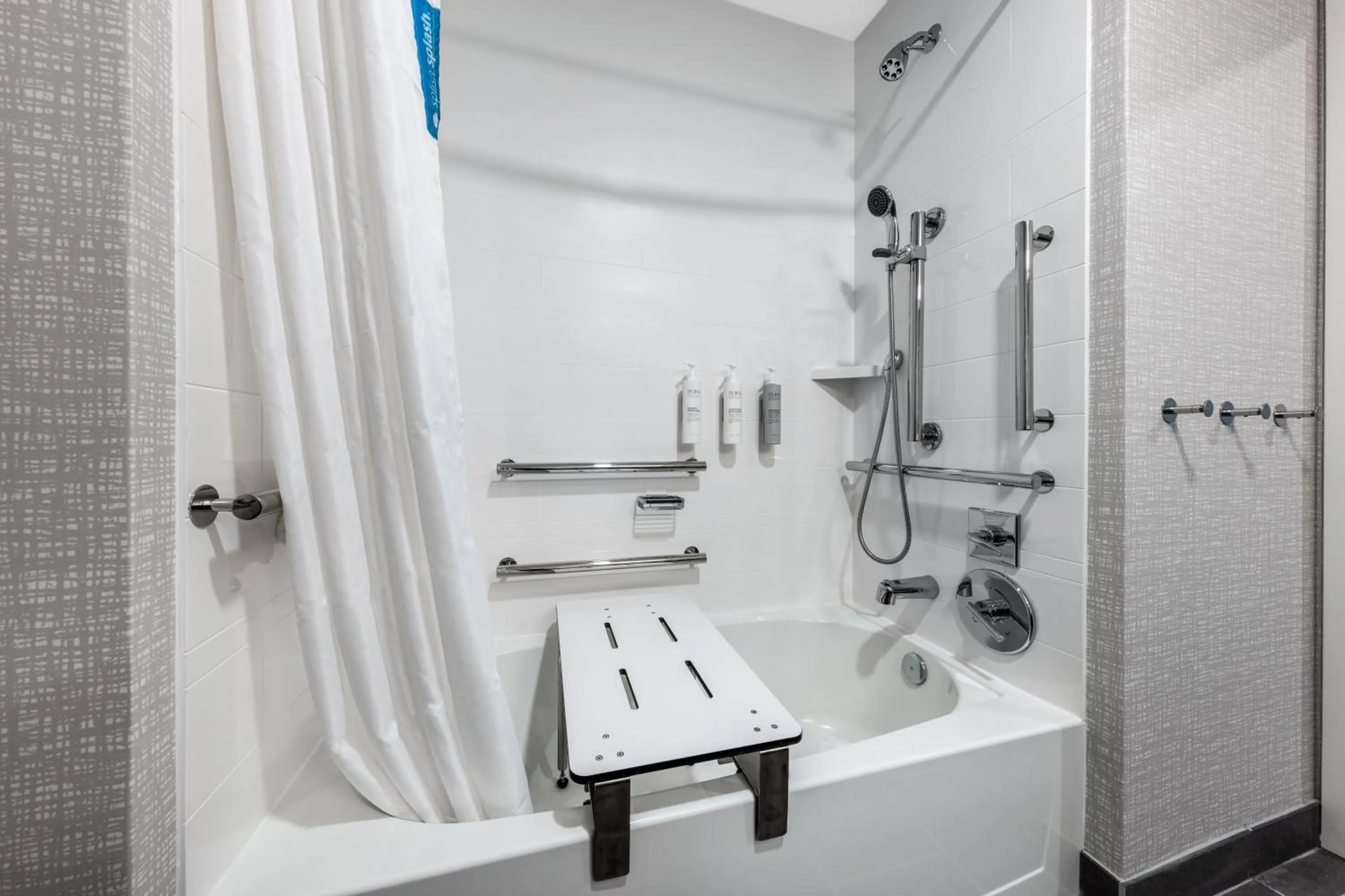 Shower in Hampton Inn Columbus Downtown, Ga