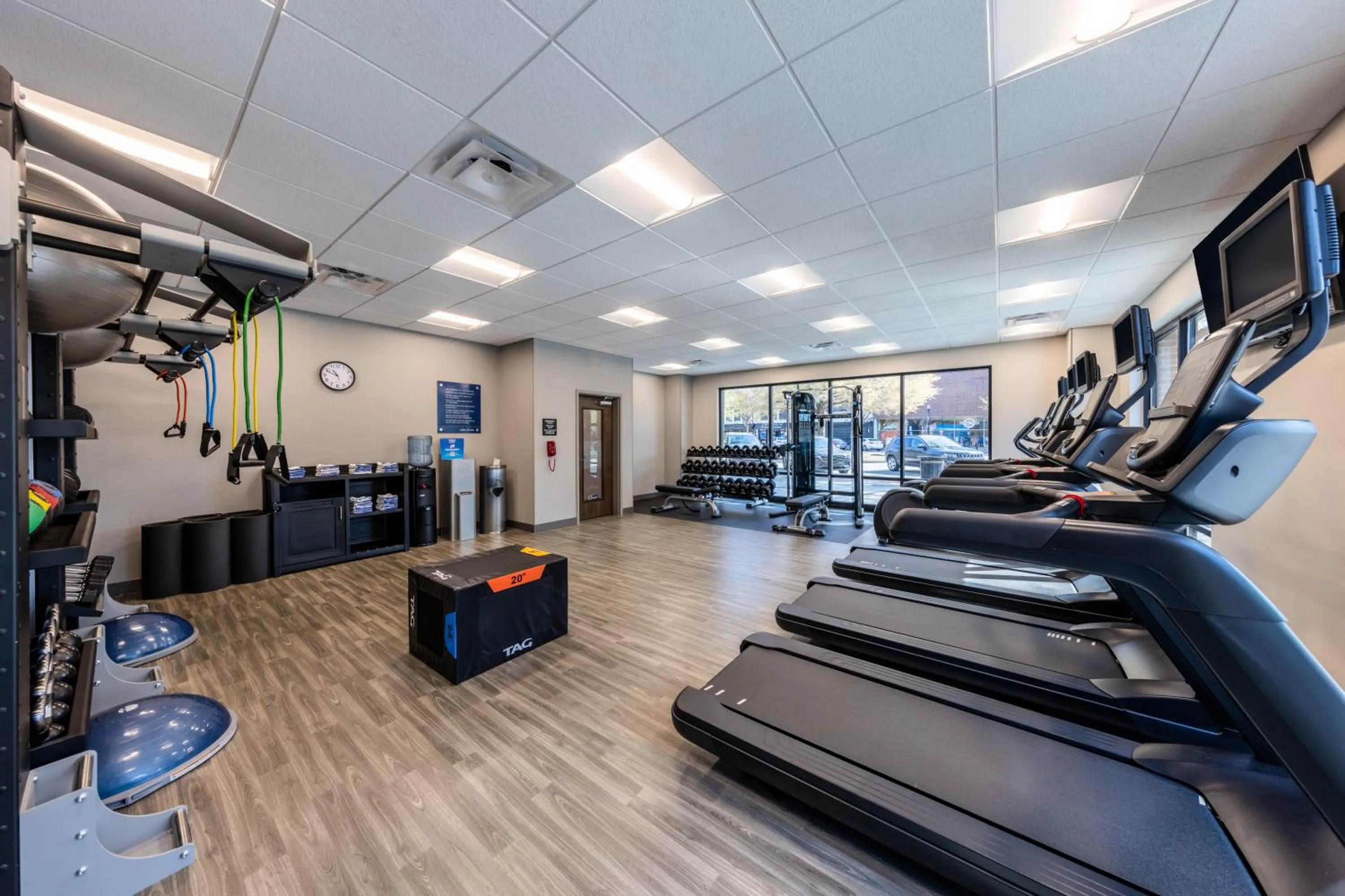 Fitness centre/facilities in Hampton Inn Columbus Downtown, Ga