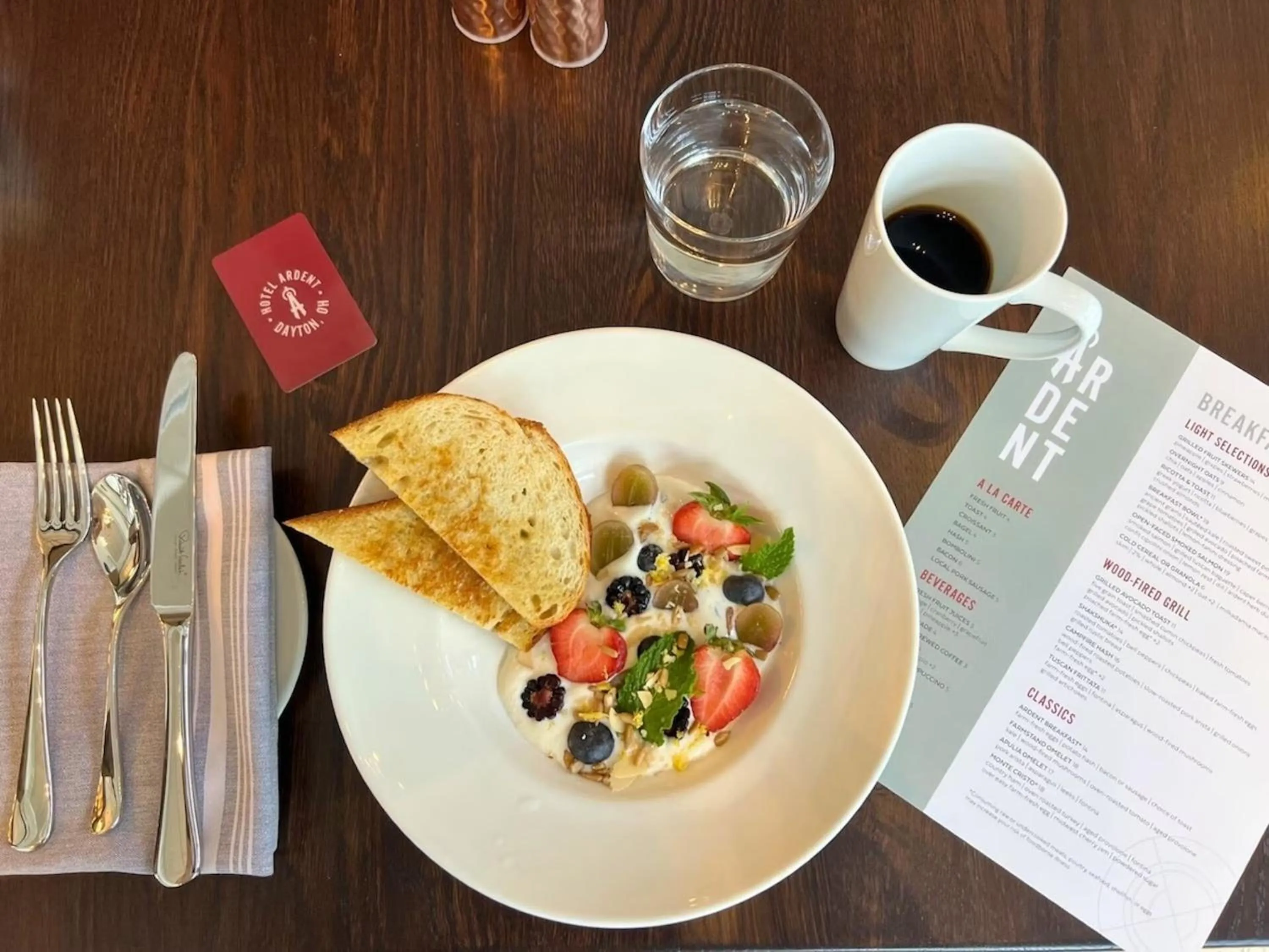 Breakfast in Hotel Ardent Dayton Downtown, Tapestry Collection By Hilton