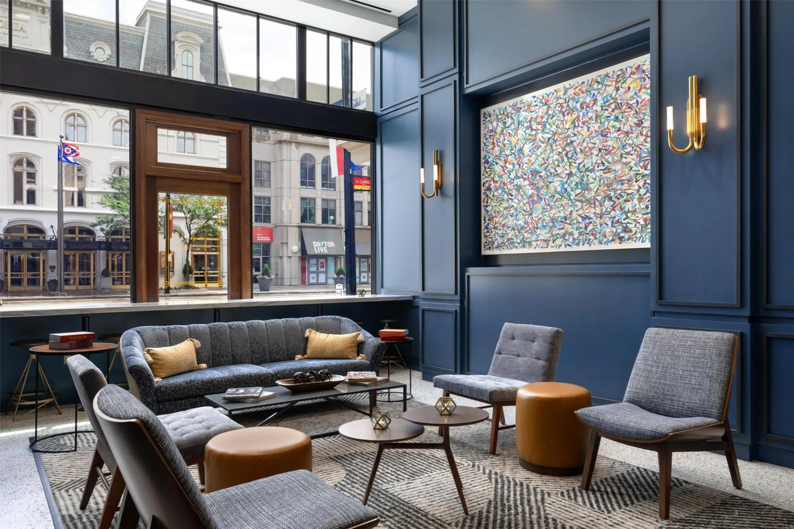 Lobby or reception in Hotel Ardent Dayton Downtown, Tapestry Collection By Hilton