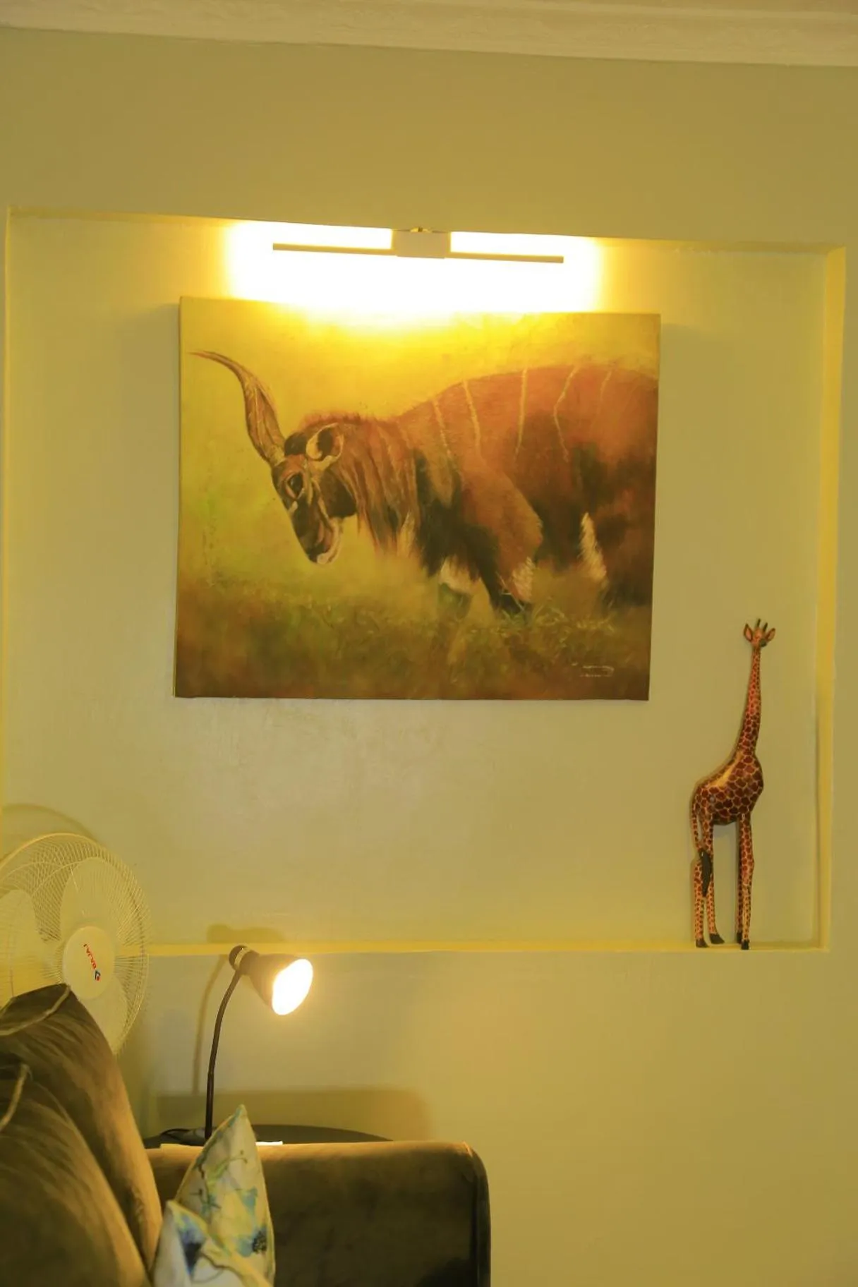 Seating area in Royal Victoria House Ltd