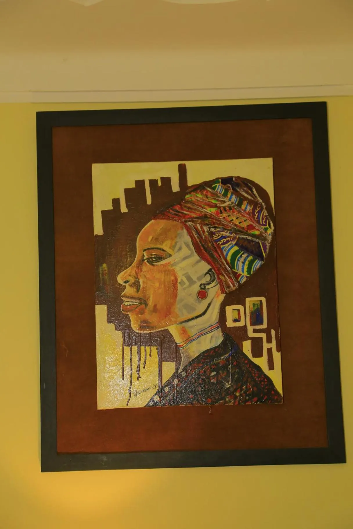 Decorative detail in Royal Victoria House Ltd