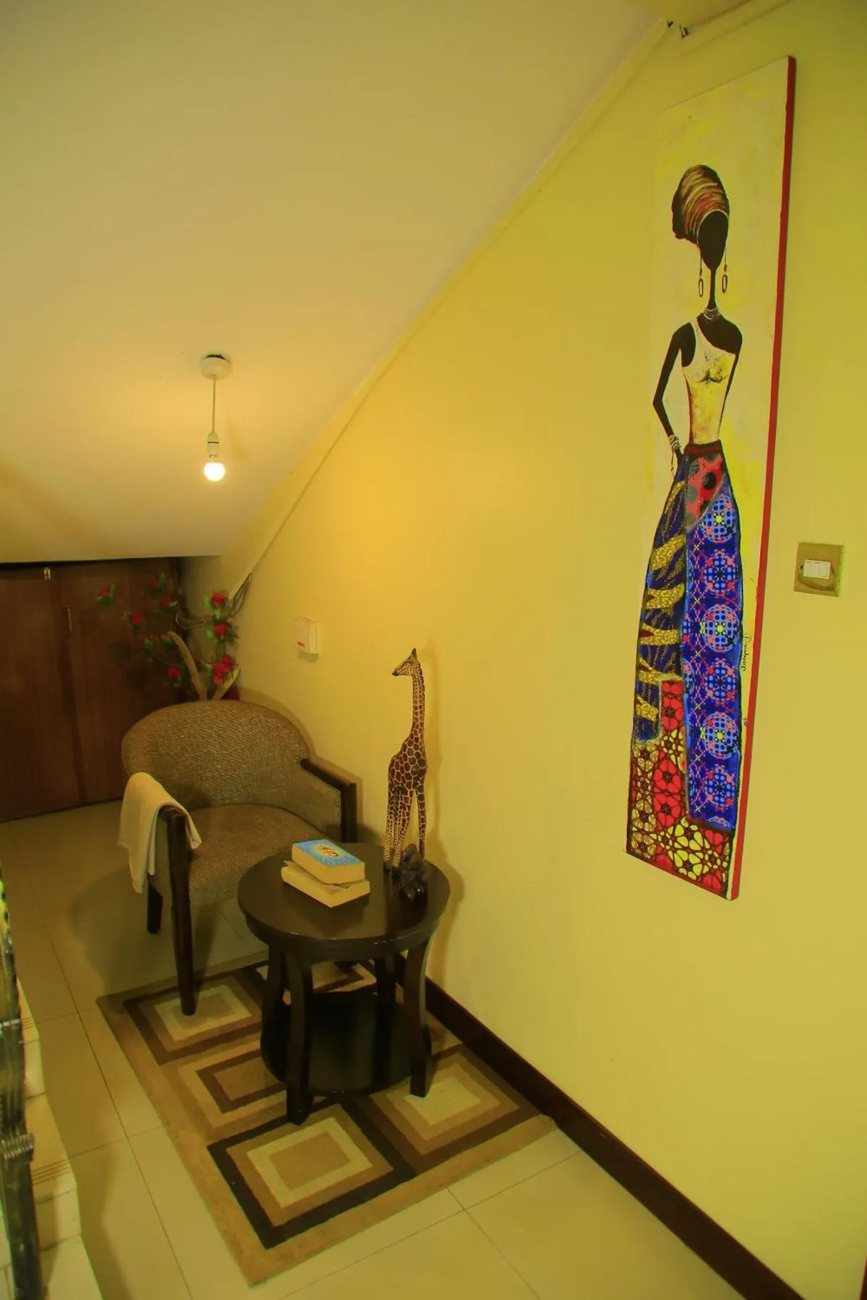 Seating area in Royal Victoria House Ltd