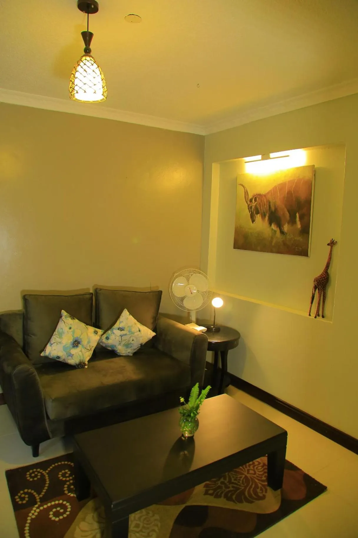 Seating area in Royal Victoria House Ltd