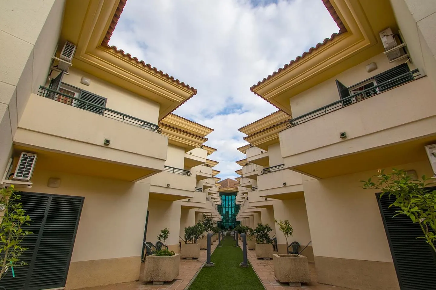 Patio in Hospedium Hotel Apartamentos Simón Verde