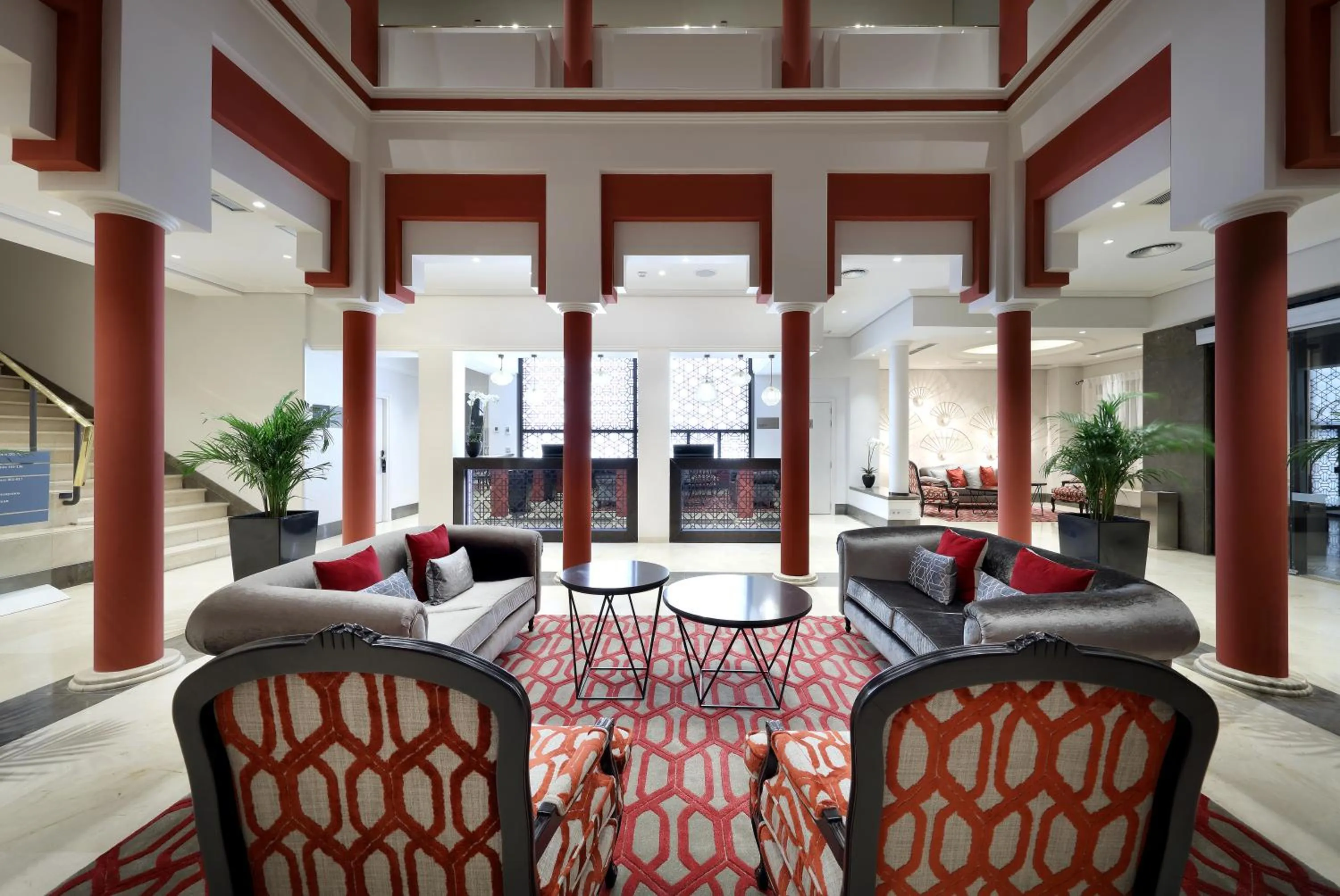 Lobby or reception in Eurostars Regina