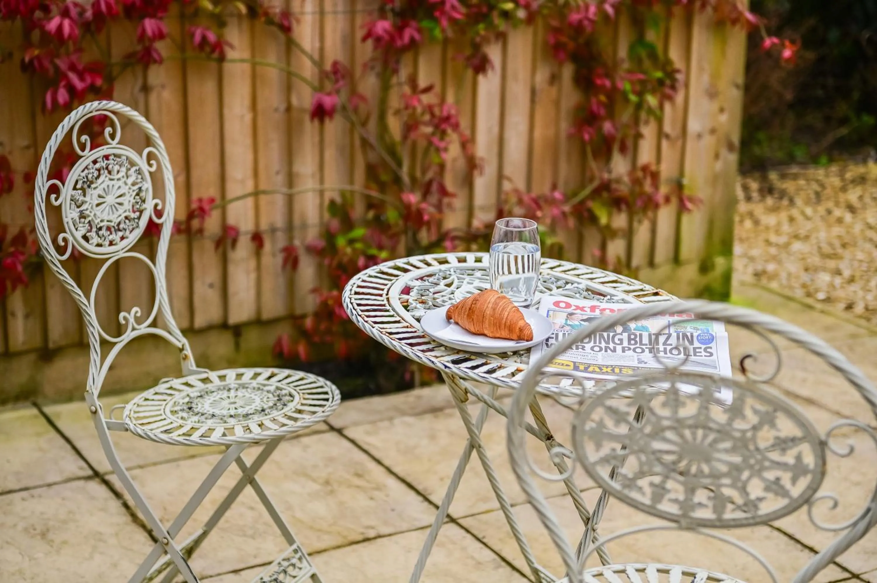 Patio in No.192 Oxford