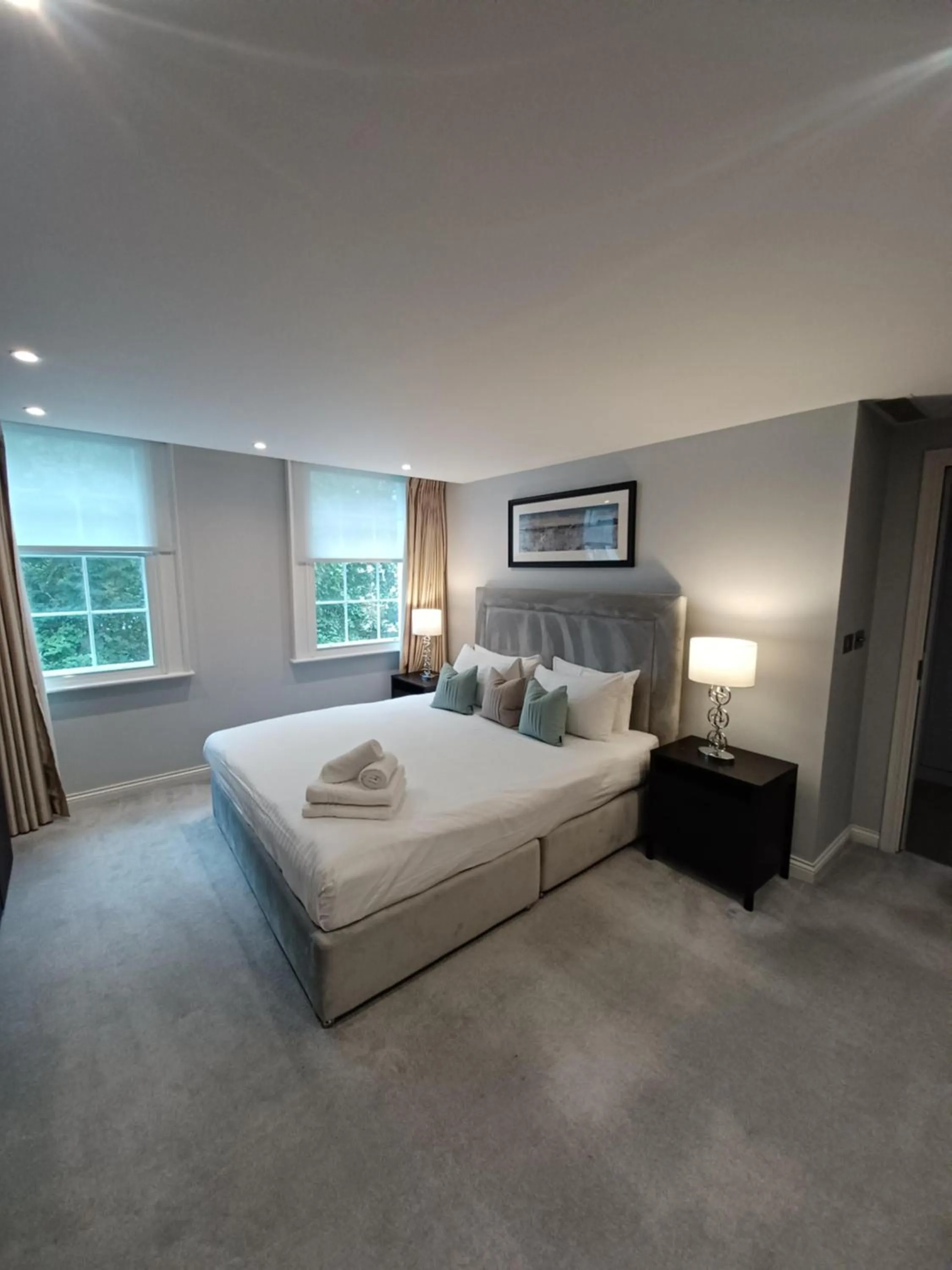 Bed in Buckingham Palace Residences by Aeria Apartments