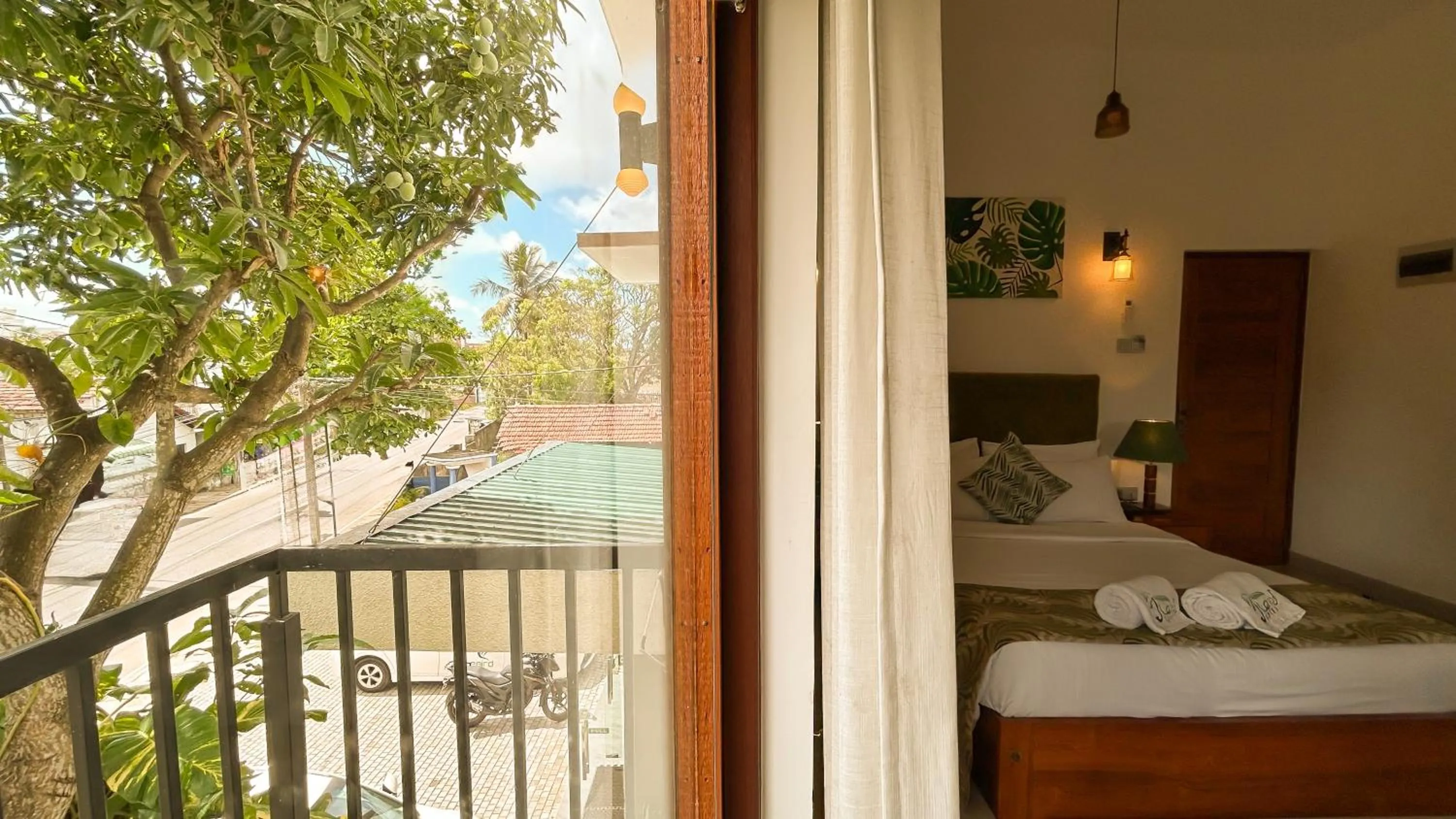 Natural landscape, Bed in J leaf Hotel by Blue Bird