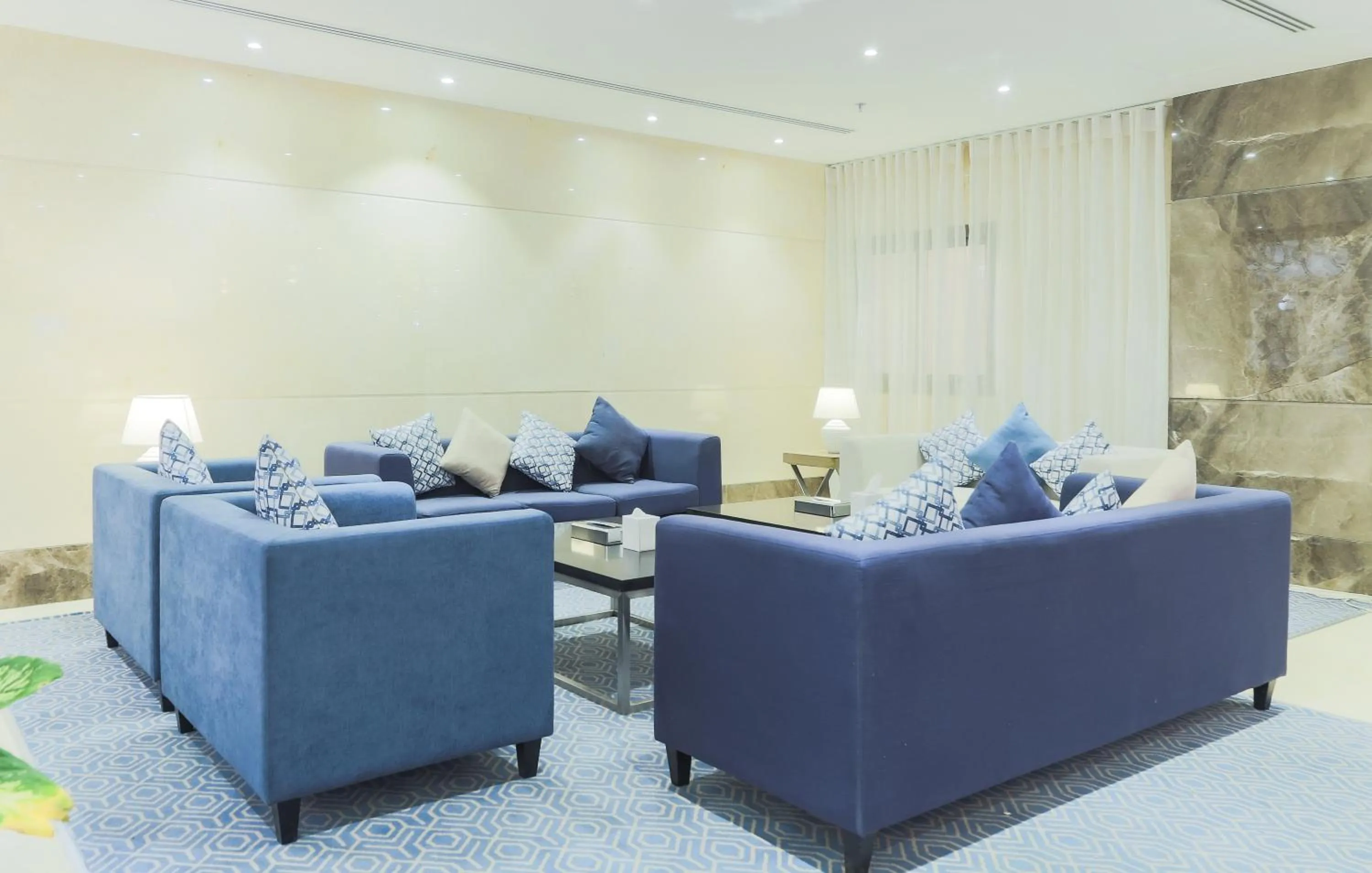 Seating area in Safwat Alkhobar Hotel