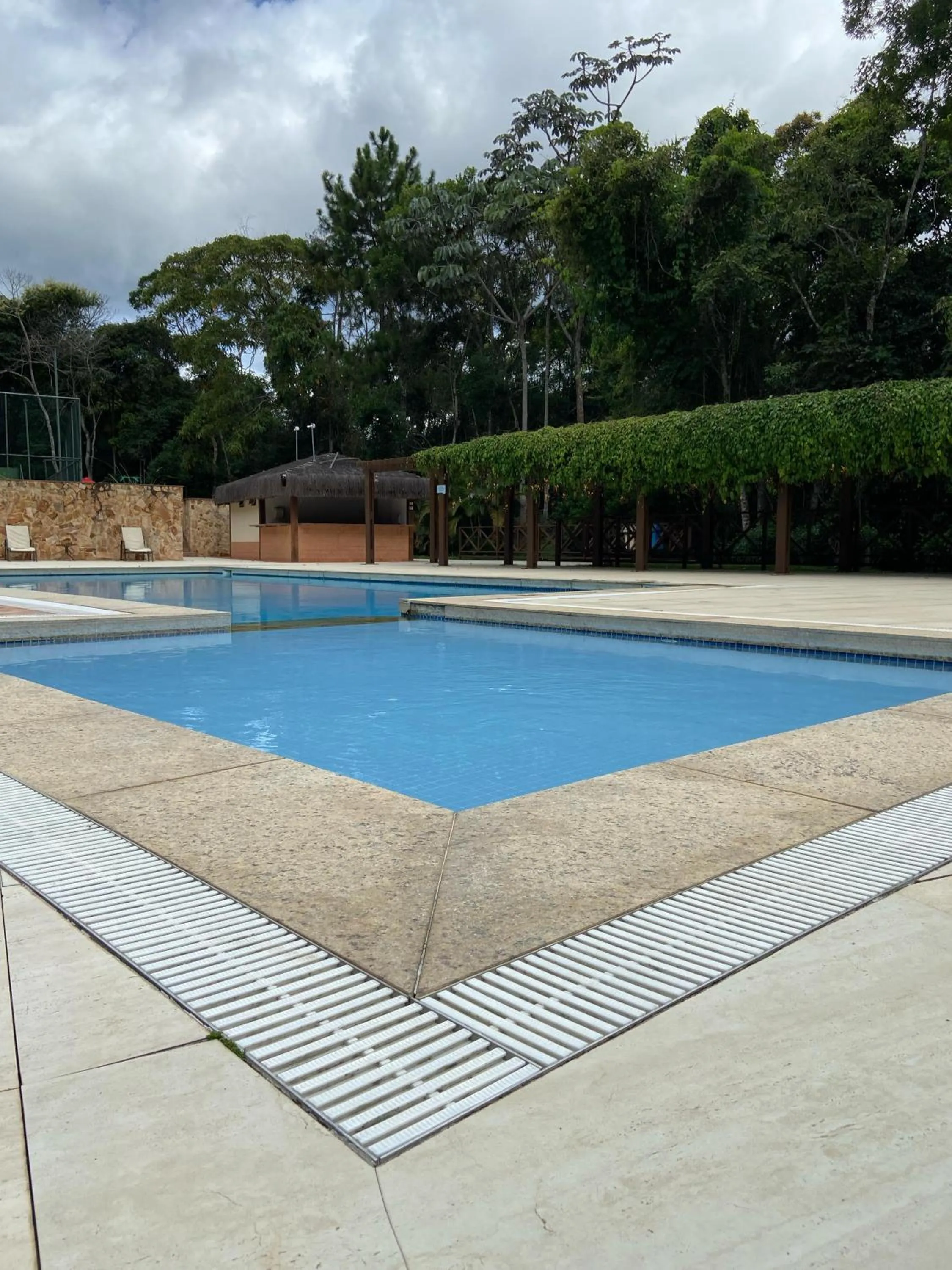 Swimming pool in Flat Pedra Azul
