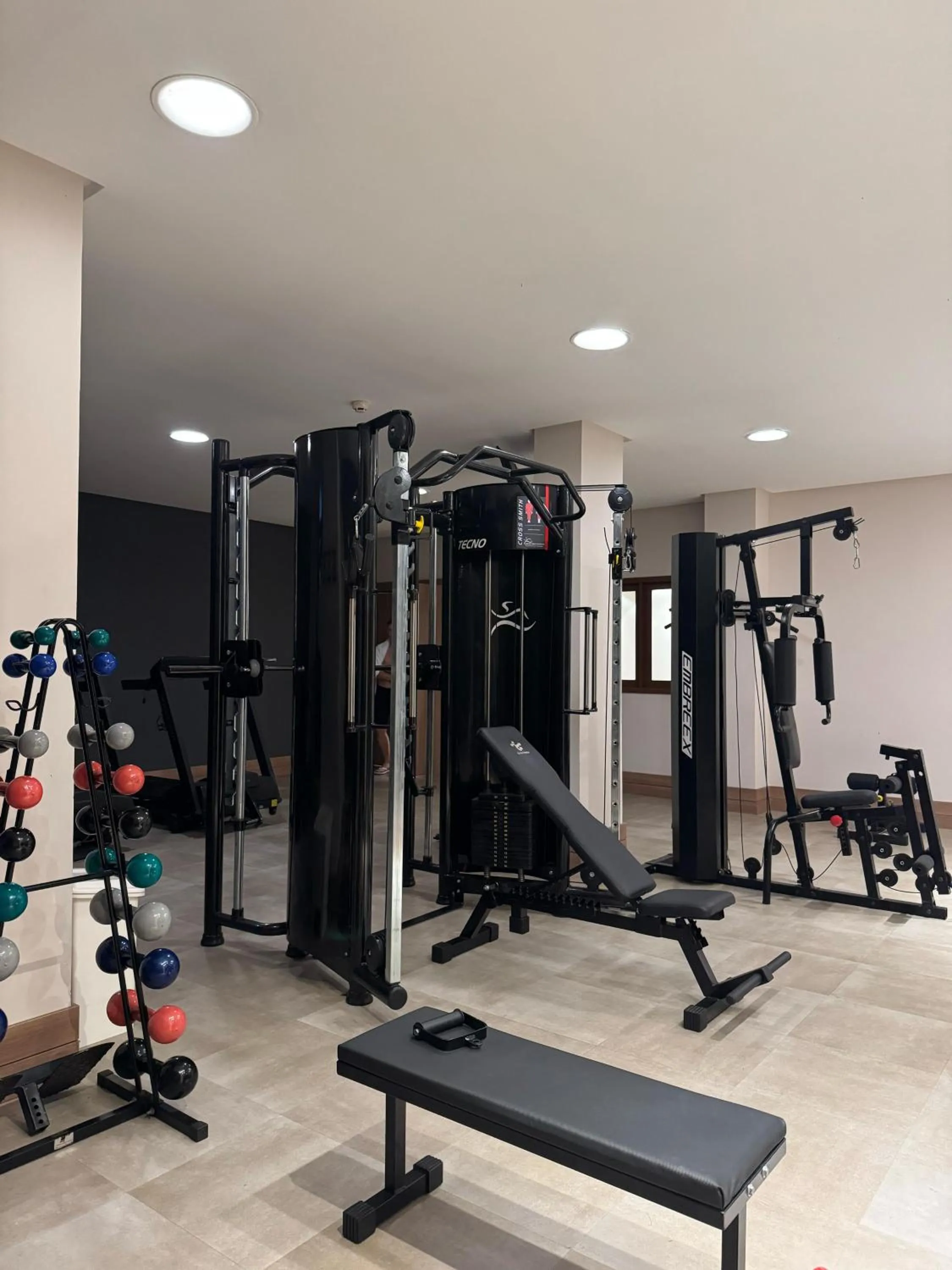 Fitness centre/facilities in Flat Pedra Azul