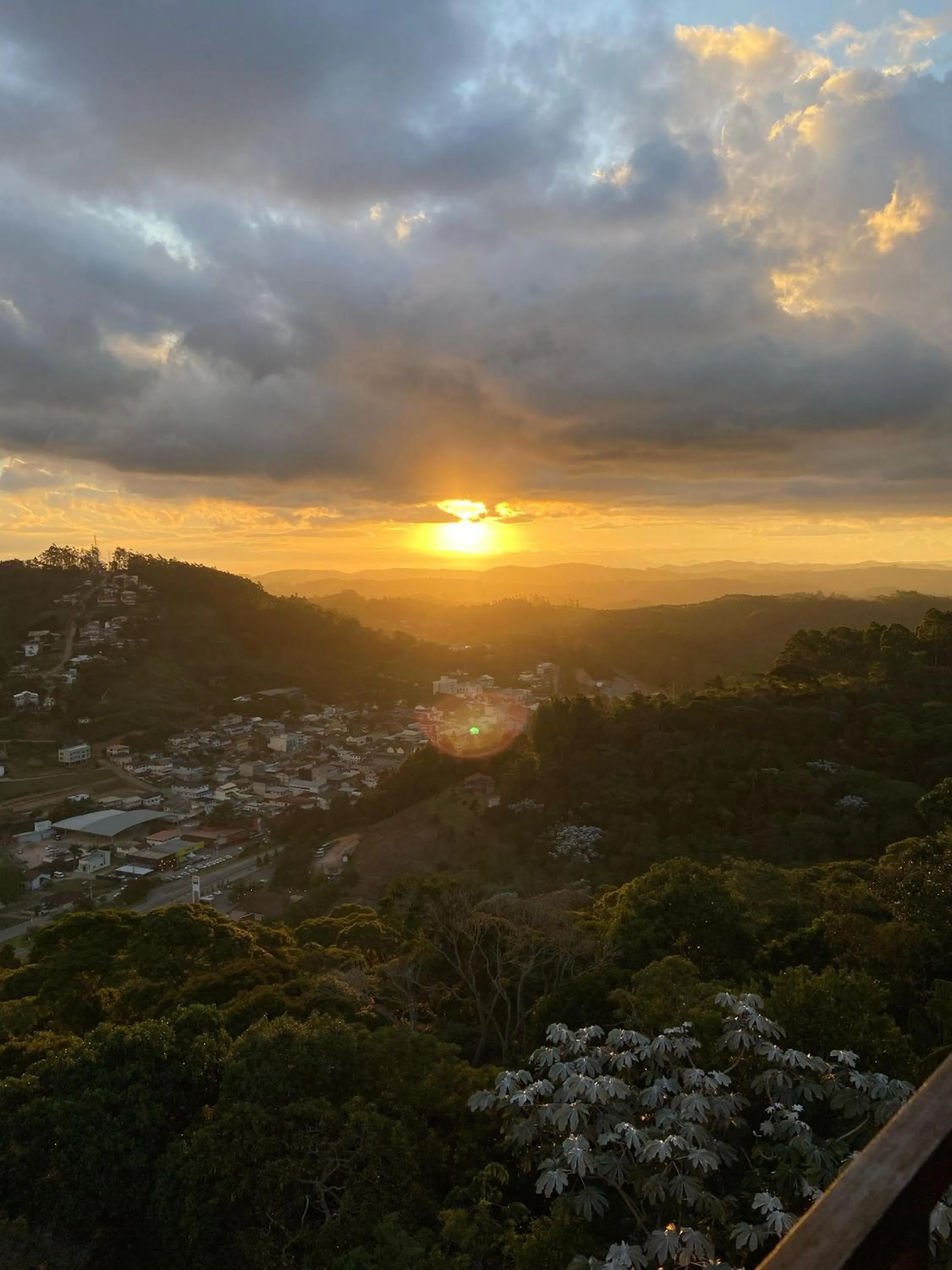 Sunset in Flat Pedra Azul