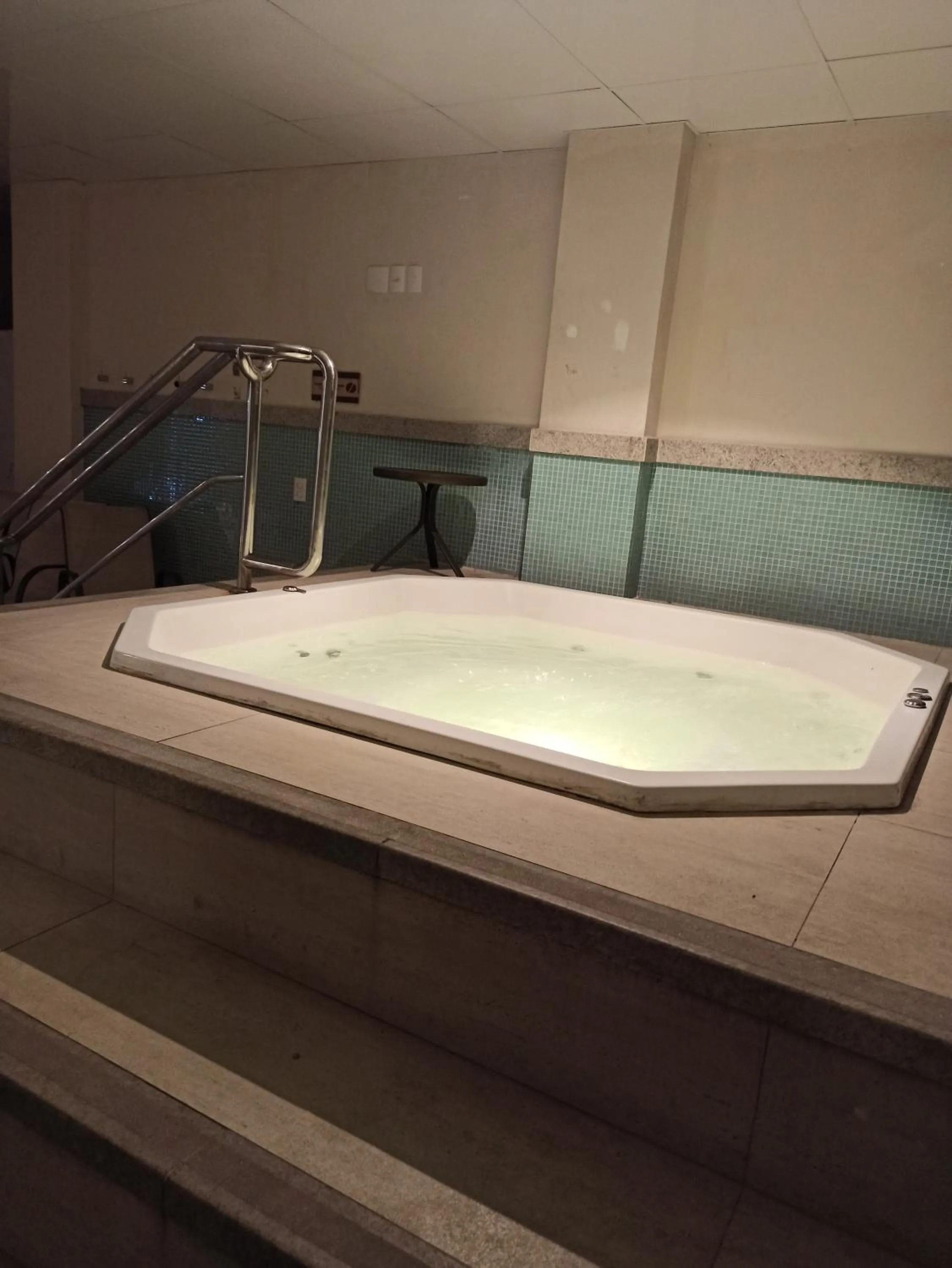 Swimming pool in Flat Pedra Azul