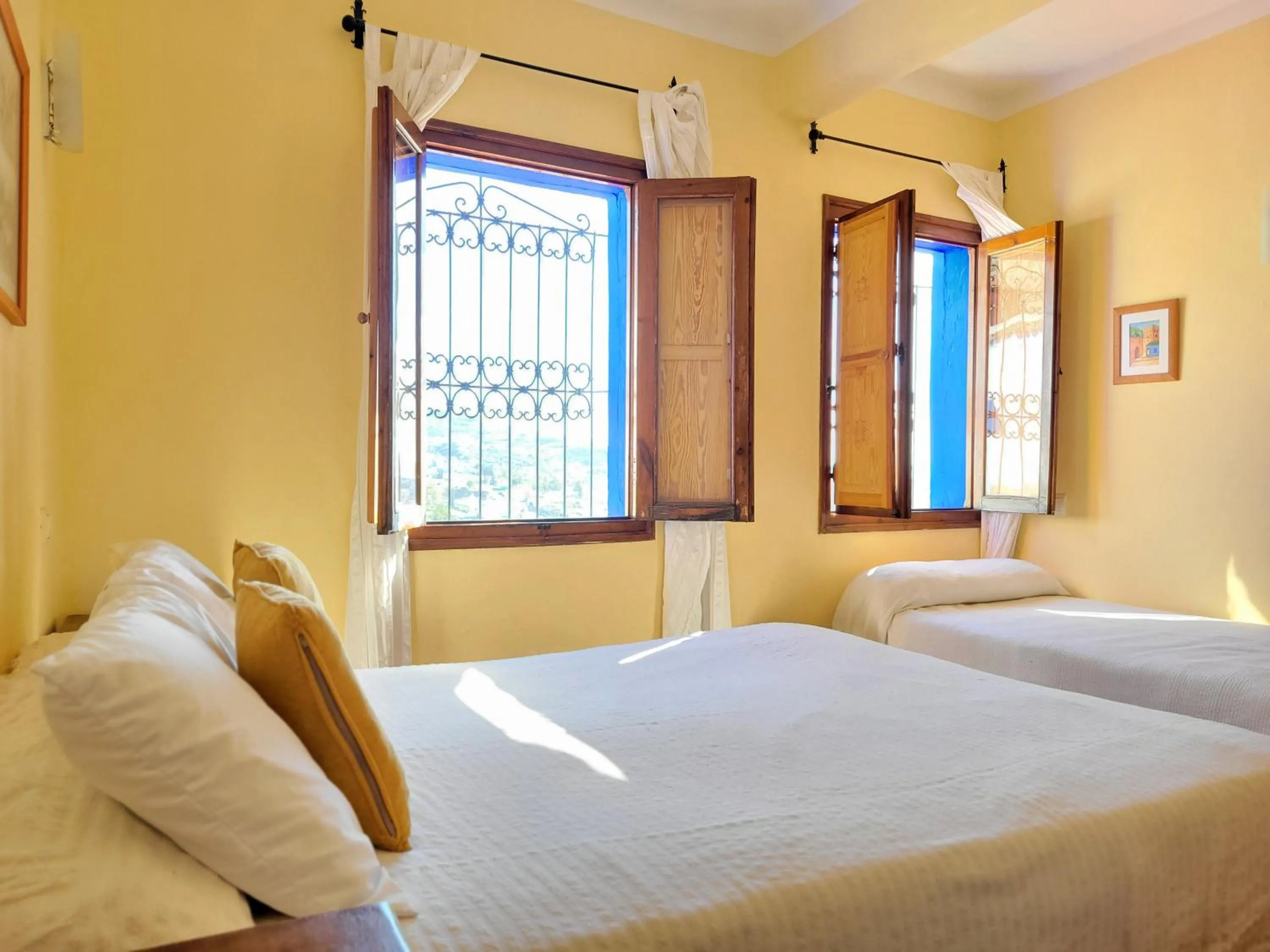 Bed in Hotel Gernika