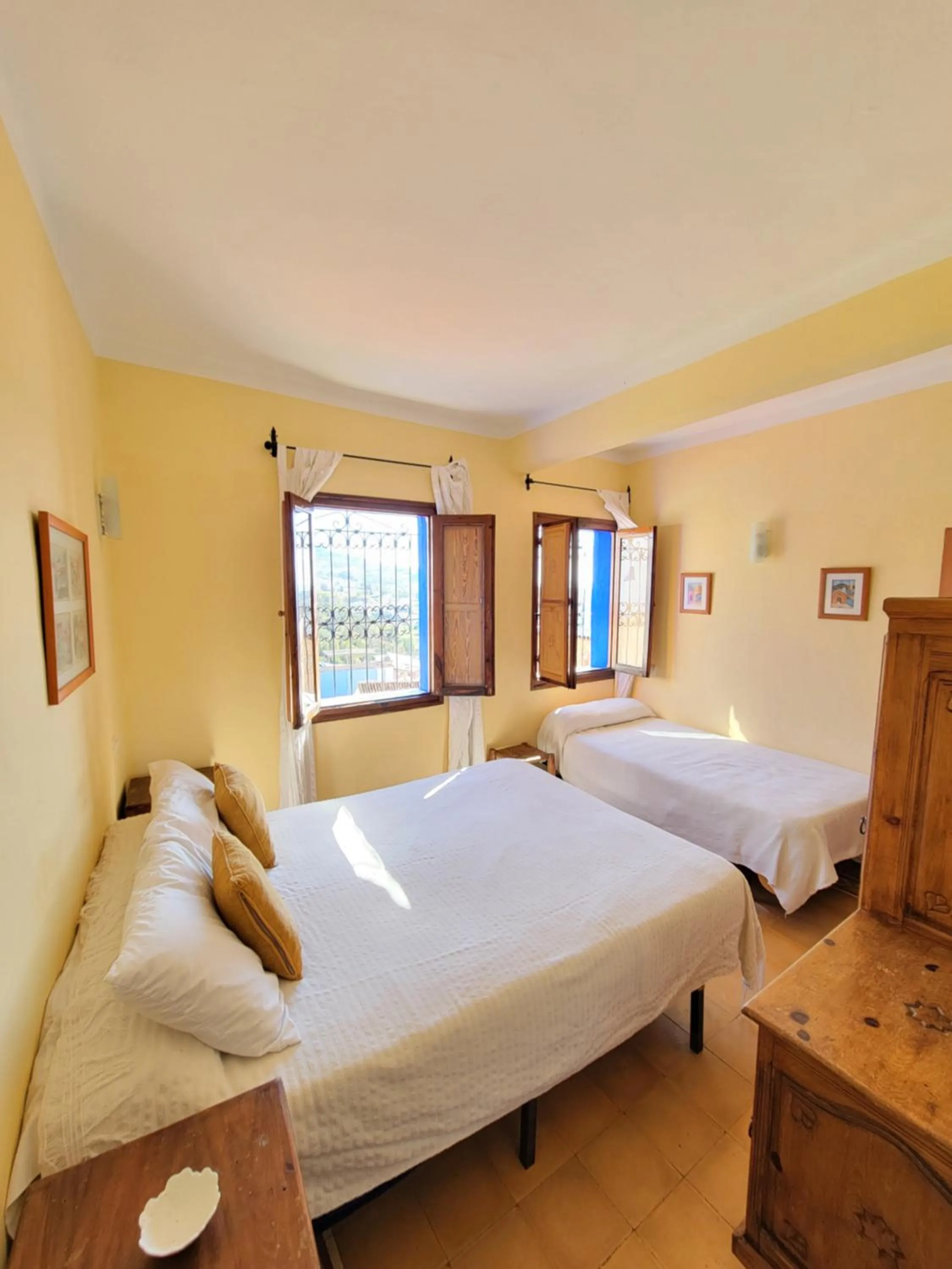 Bed in Hotel Gernika