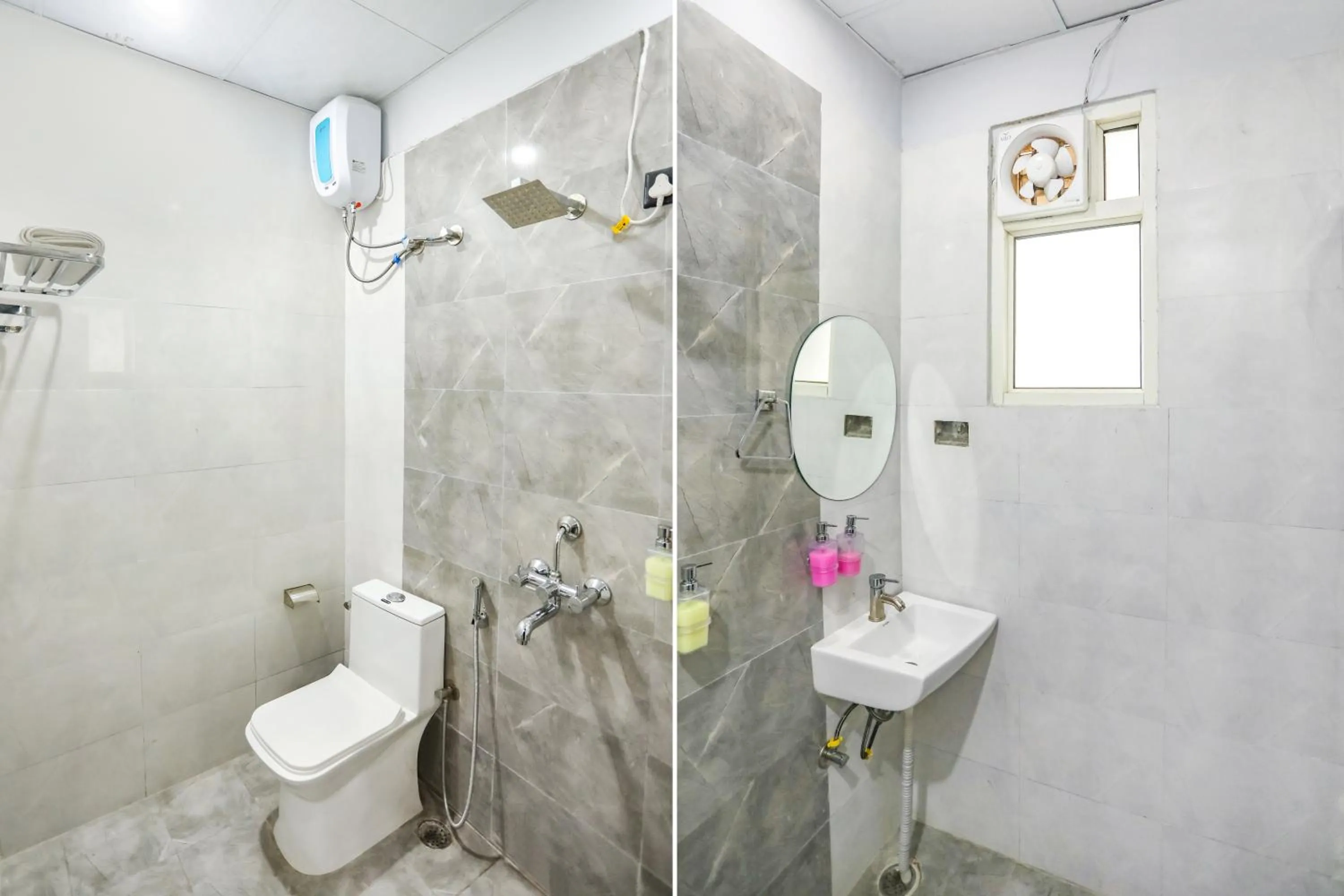 Bathroom in FabHotel Rasa Arcade