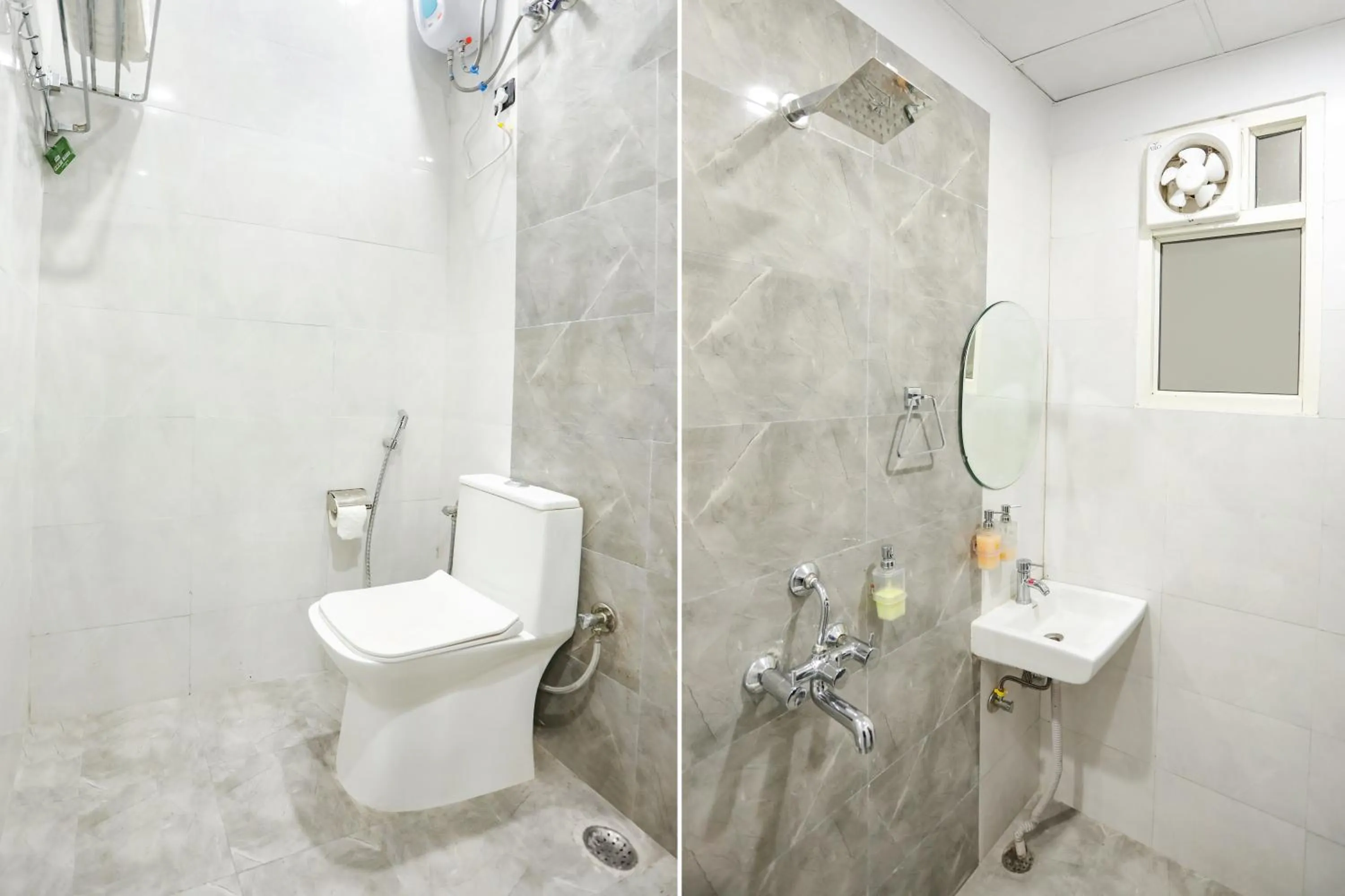 Bathroom in FabHotel Rasa Arcade