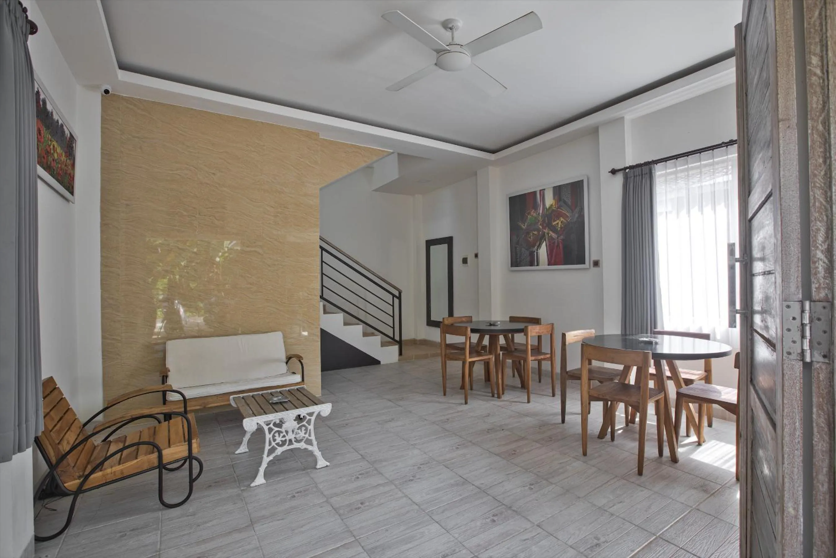 Lobby or reception in ImahBC Surfcamp