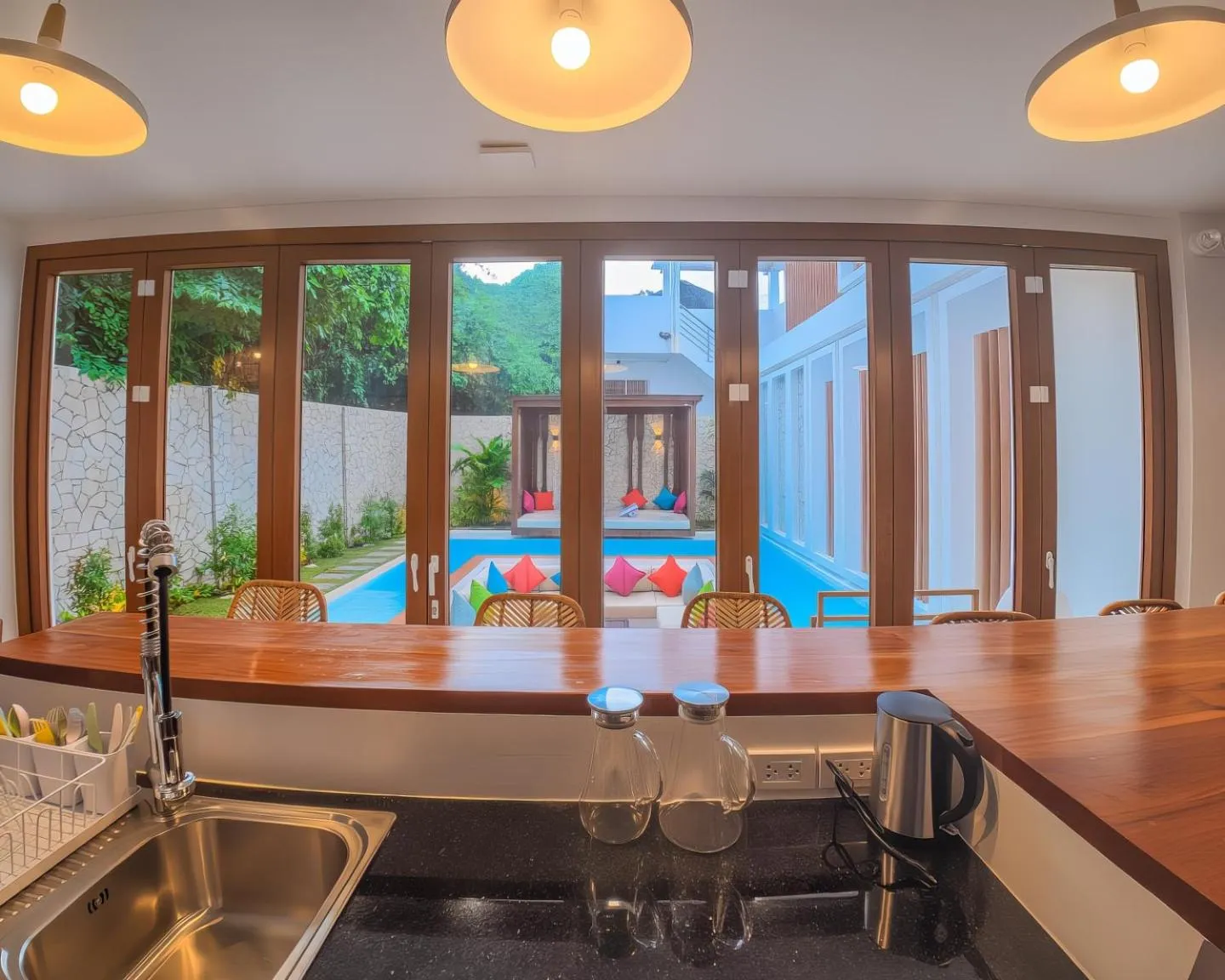 Dining area in Bathala Resort