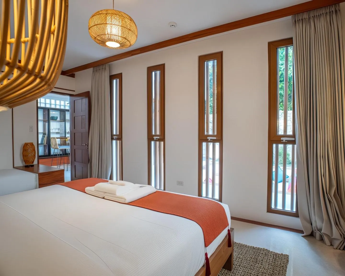 Bed in Bathala Resort