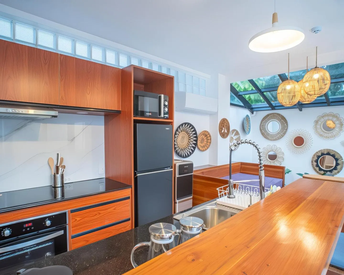 Kitchen or kitchenette in Bathala Resort