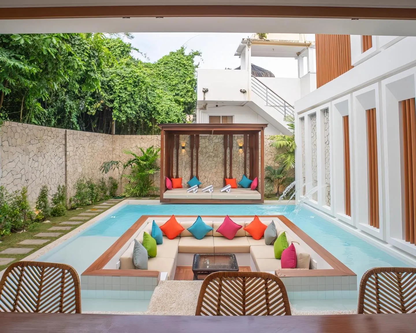 Seating area in Bathala Resort