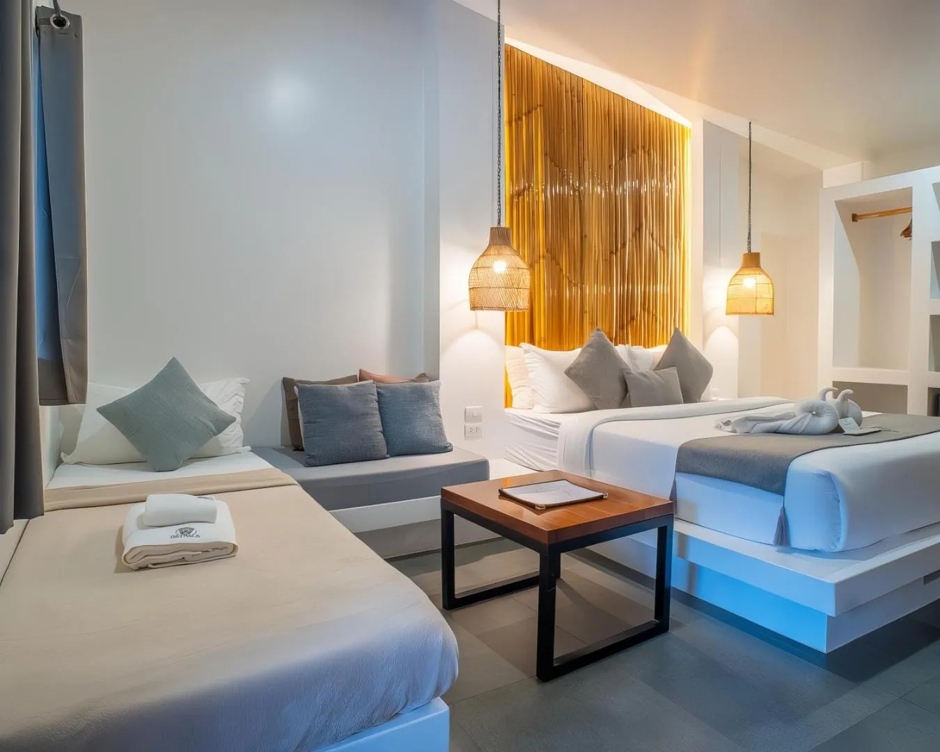 Bed in Bathala Resort