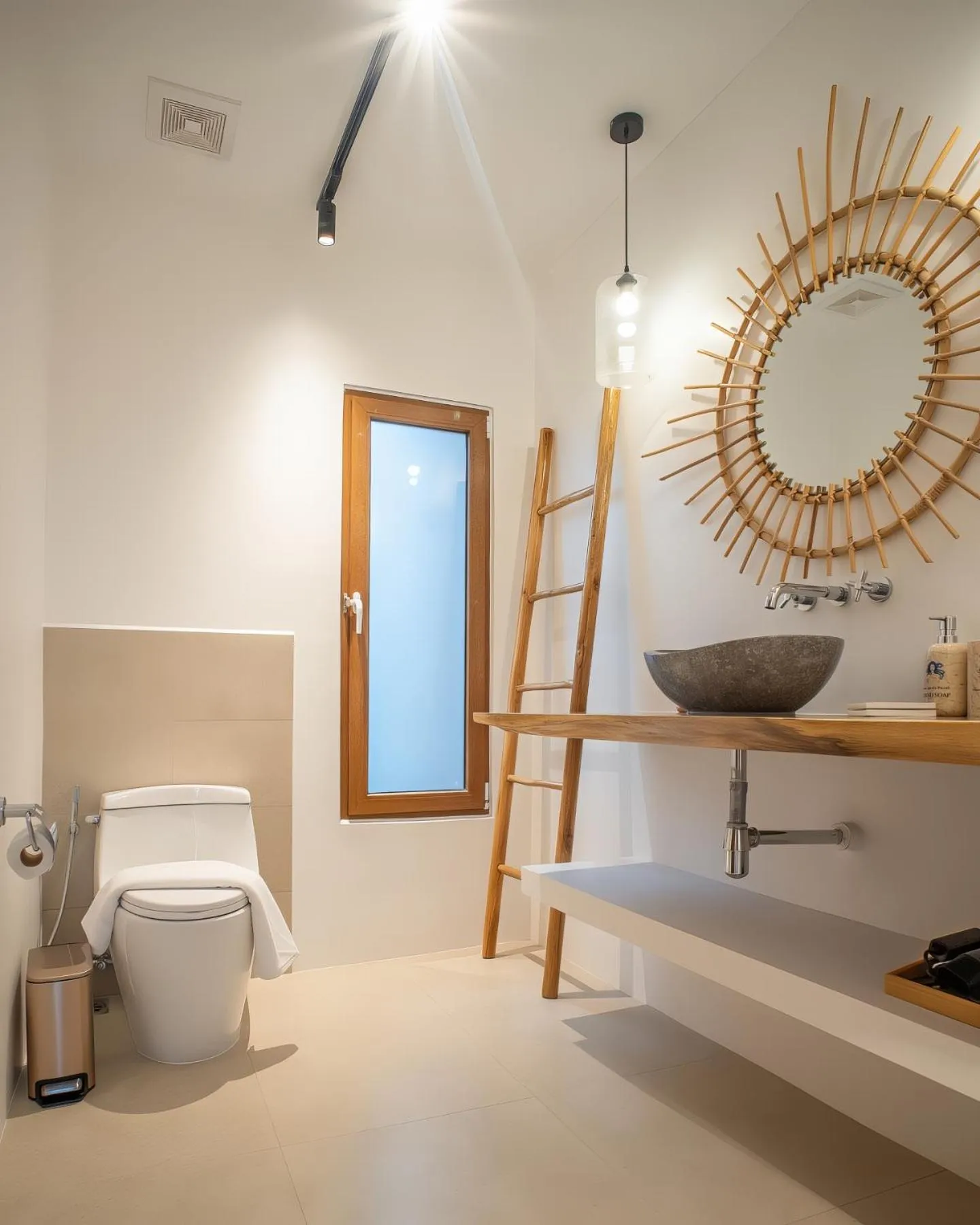 Toilet in Bathala Resort